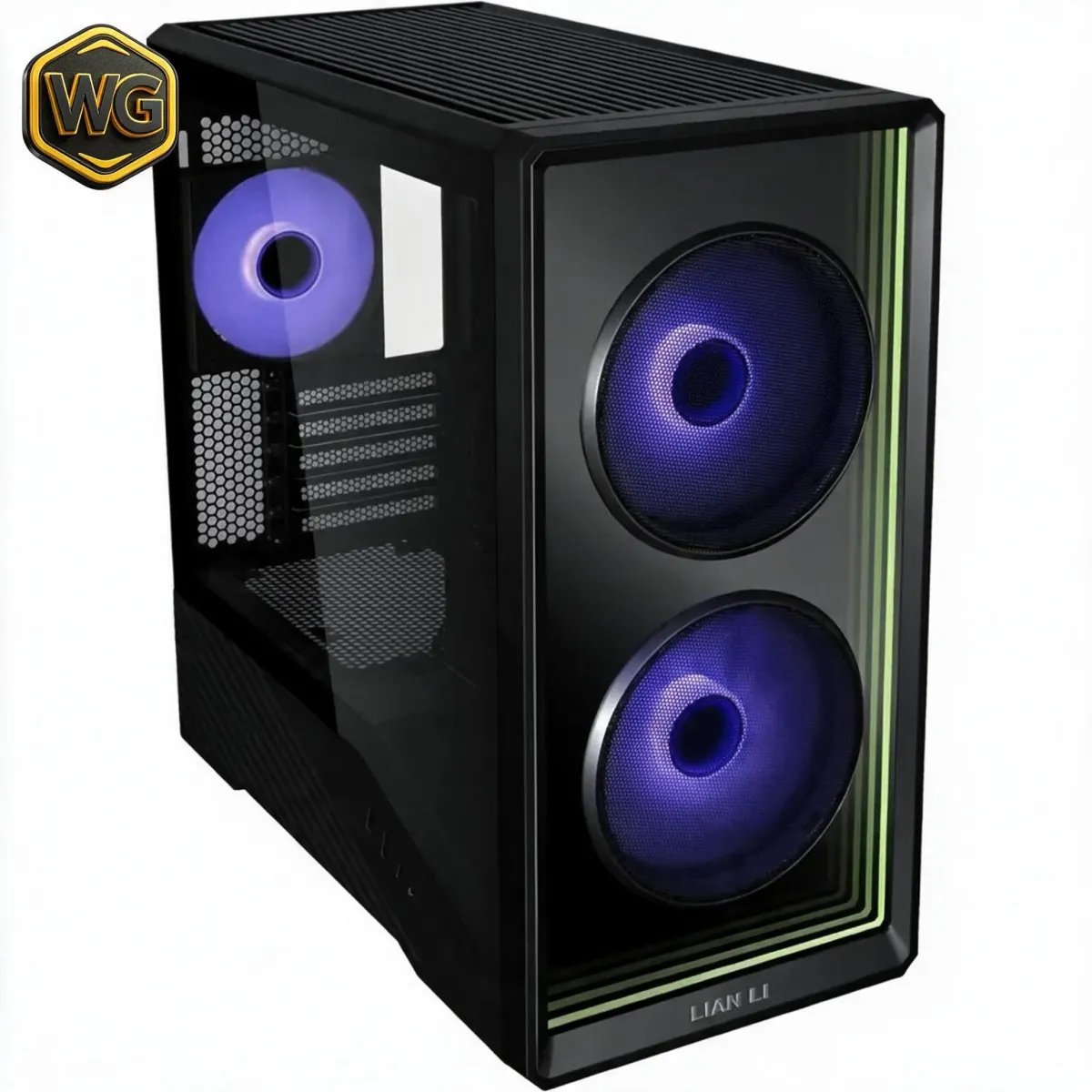 Lian Li VECTOR V150 INF (Black) Tempered Glass Micro-ATX PC Case