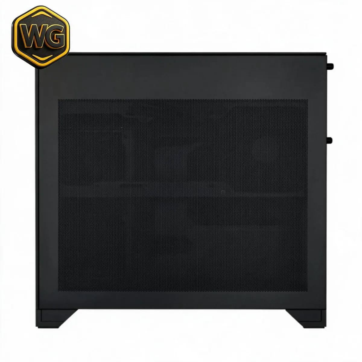 LIAN LI O11 VISION-M (Black) Dual-Chamber Tempered Glass Micro-ATX PC Case