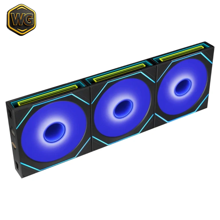 LIAN LI UNI FAN SL-INF FLEX (Black with ARGB) 3-Pack 120mm with 2300RPM PC Case Cooling Fans