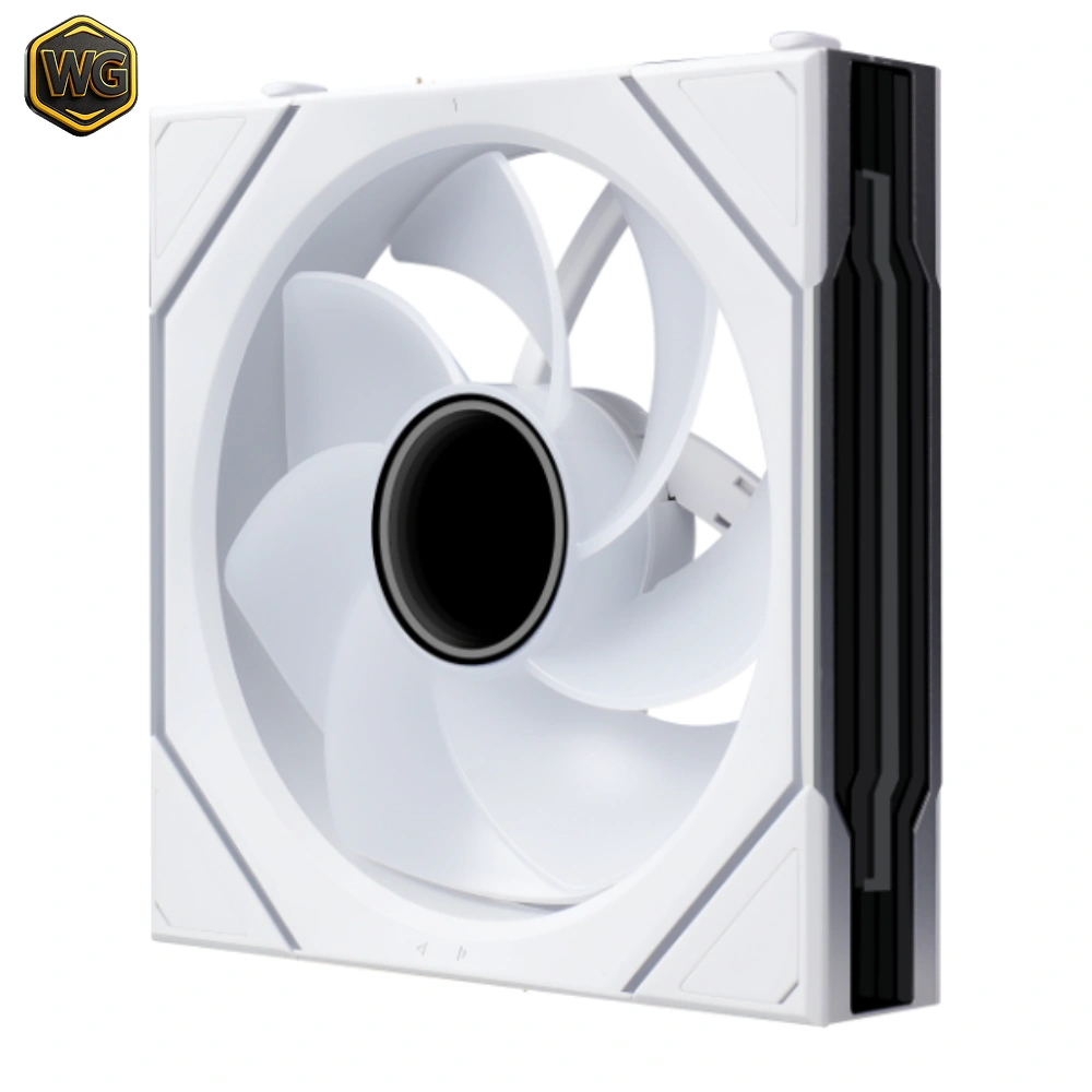 LIAN LI UNI FAN SL-INF FLEX (White with ARGB) 3-Pack 120mm Reverse Blade Cooling Fans image 4