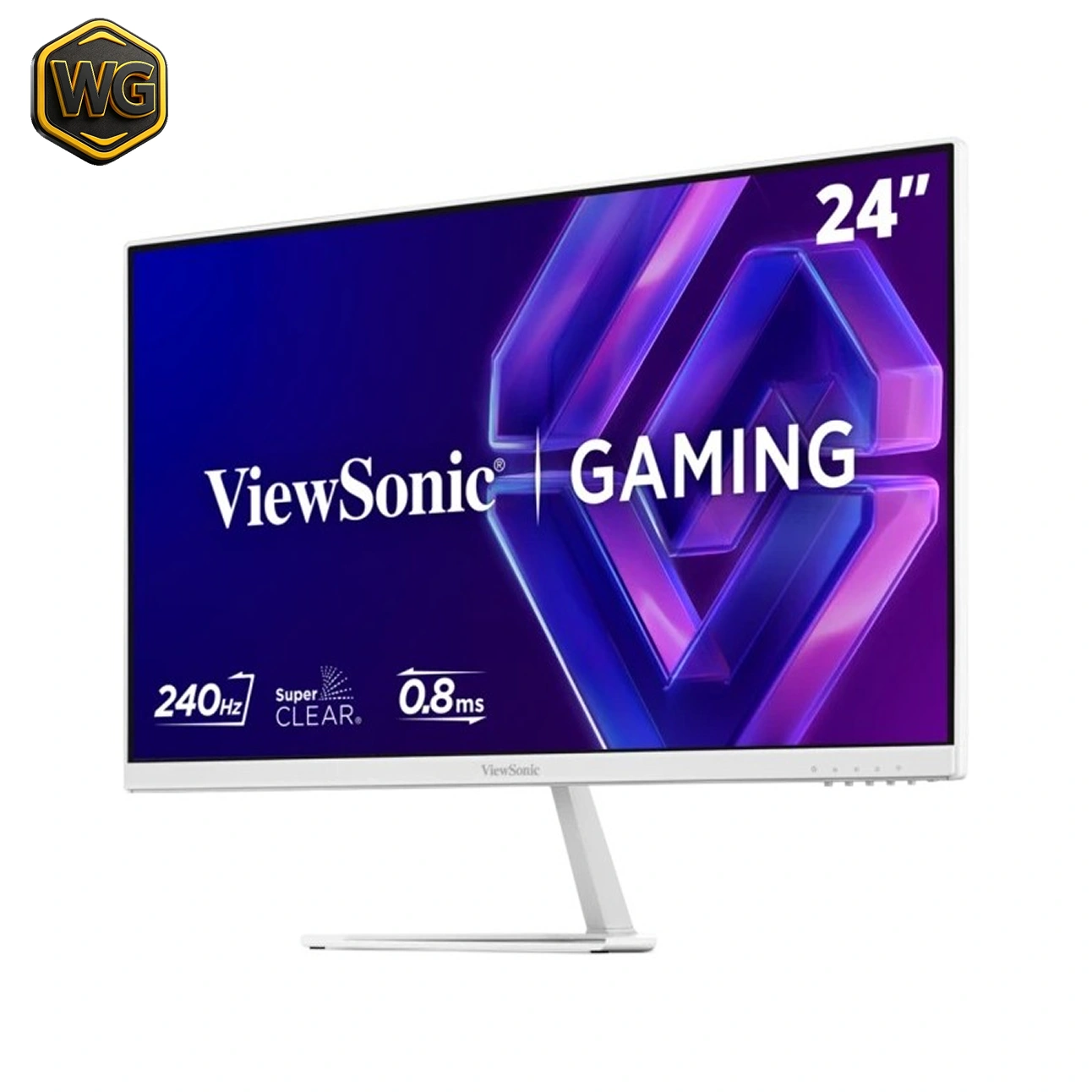 ViewSonic VX24G30 24” (White) Full HD 240Hz with Ultra-Fast Refresh Rate Gaming Monitor image 4