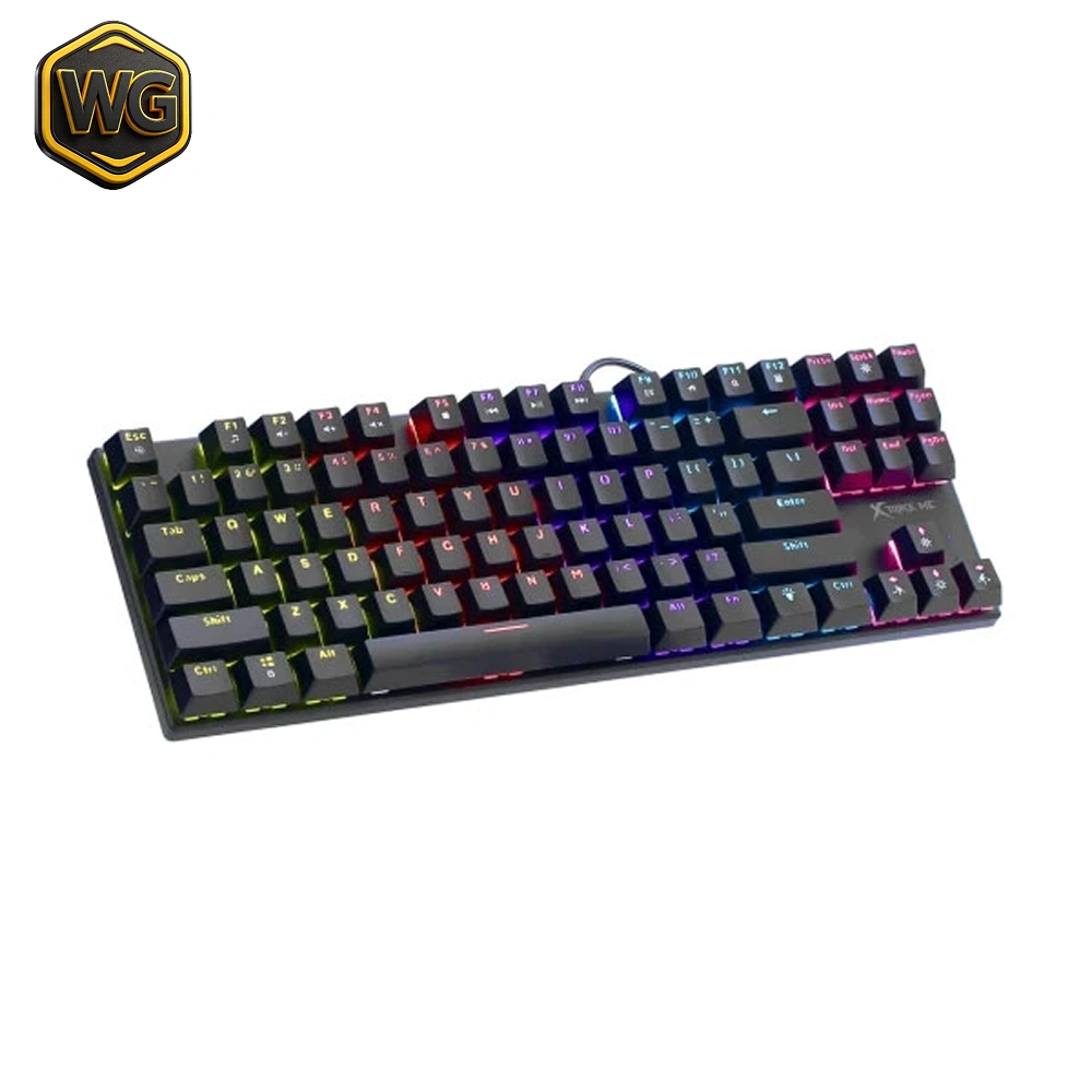 Xtrike Me GK-989 (Black with  Rainbow RGB Backlight) USB Wired Gaming Keyboard image 4