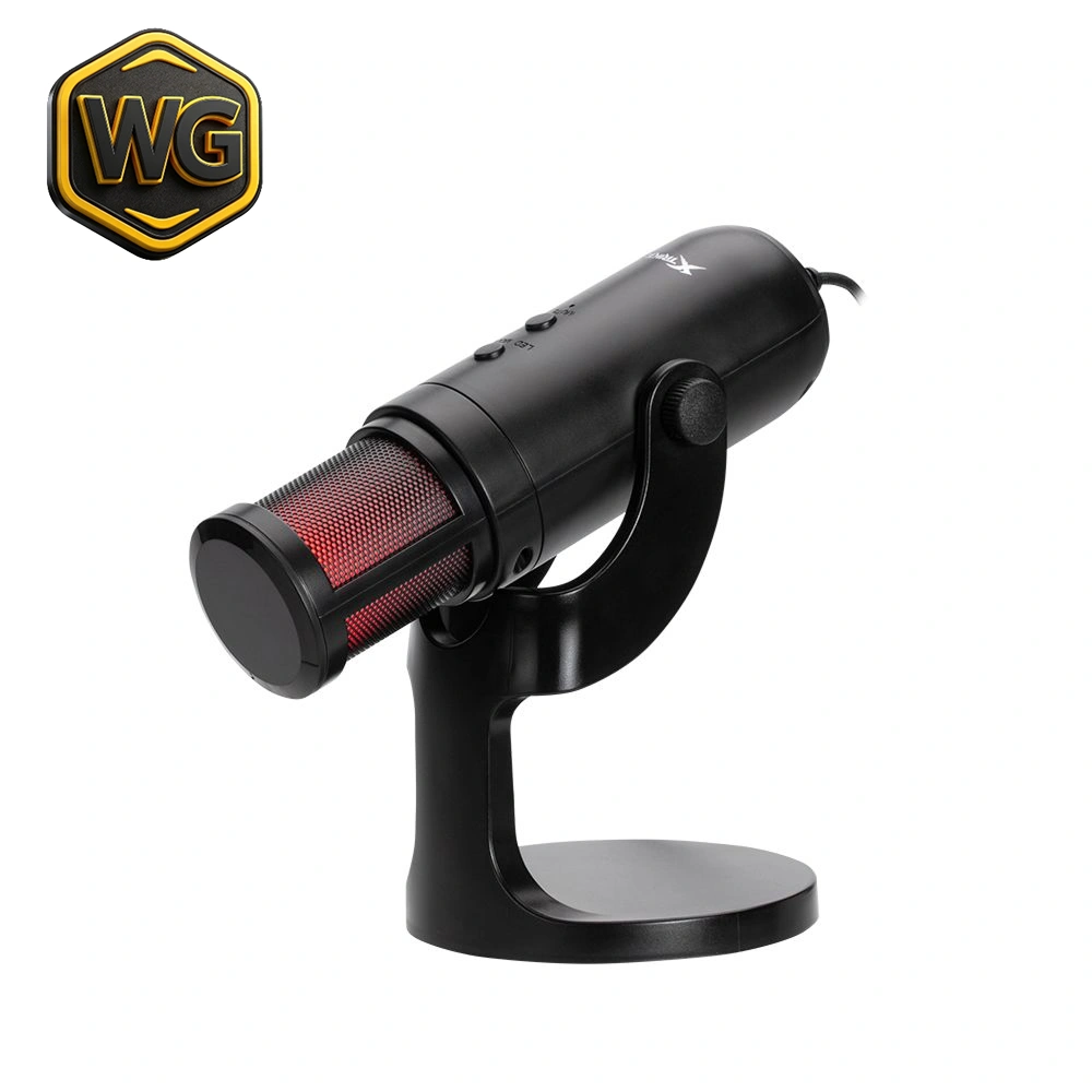 Xtrike Me XMC03 (Black with 12 RGB Lights) USB Gaming Microphone image 4