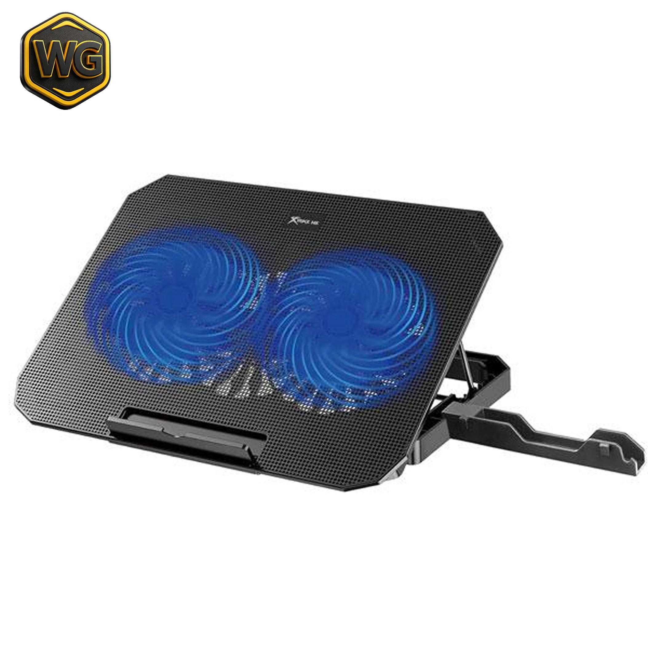 Xtrike Me FN818 (Black) Dual 140mm Blue LED Fans Laptop Cooling Pad price in Pakistan product image