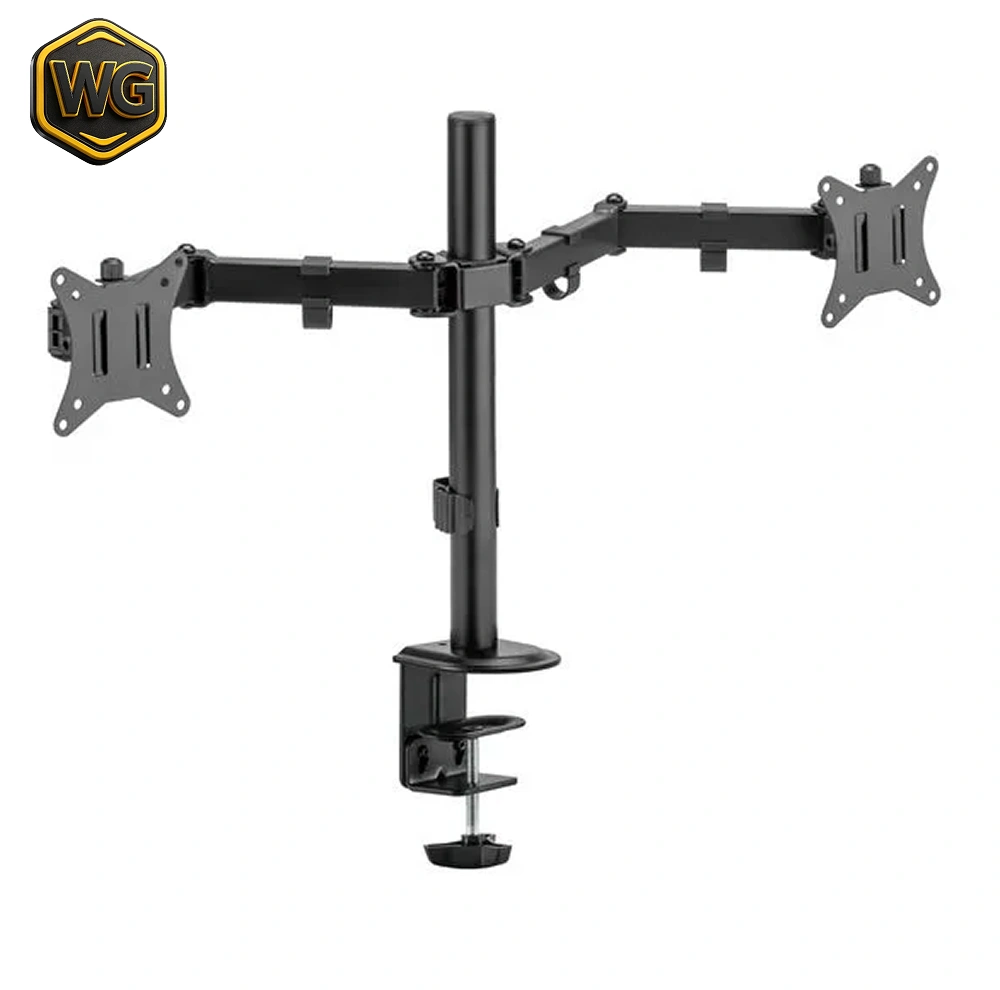 MXG BMA-24P (Matte Black) Dual Monitor Steel Articulating Monitor Arm price in Pakistan product image