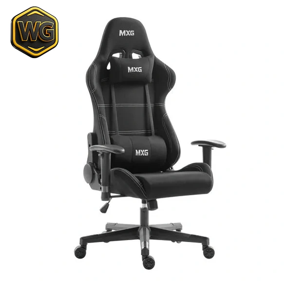 Buy MXG FGC-01 (Black) Upholstered Fabric Ergonomic Gaming Chair online in Pakistan at WaddaGamer