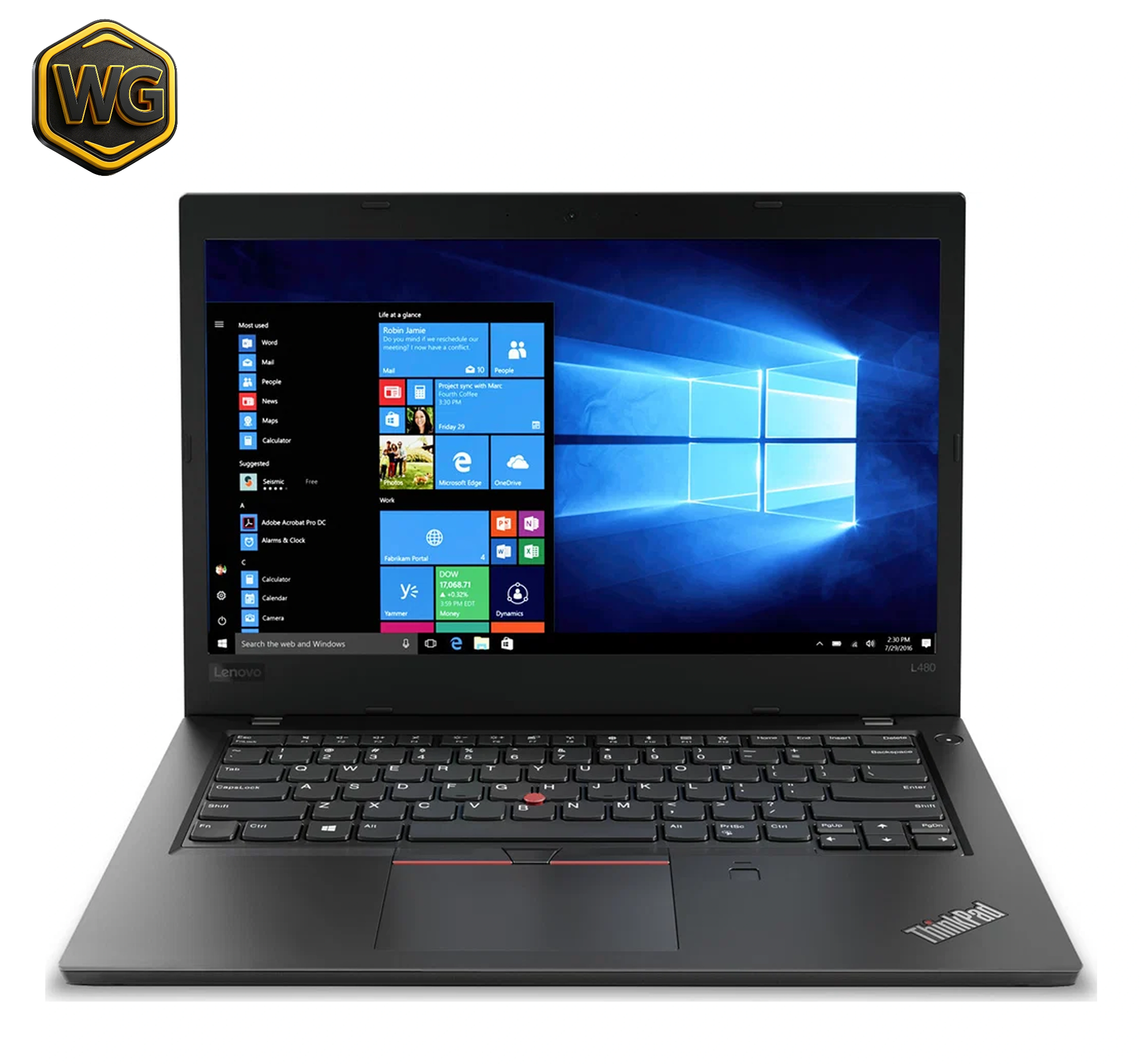Lenovo ThinkPad L480 (Black) Intel Core i5 8th Gen Display Laptop