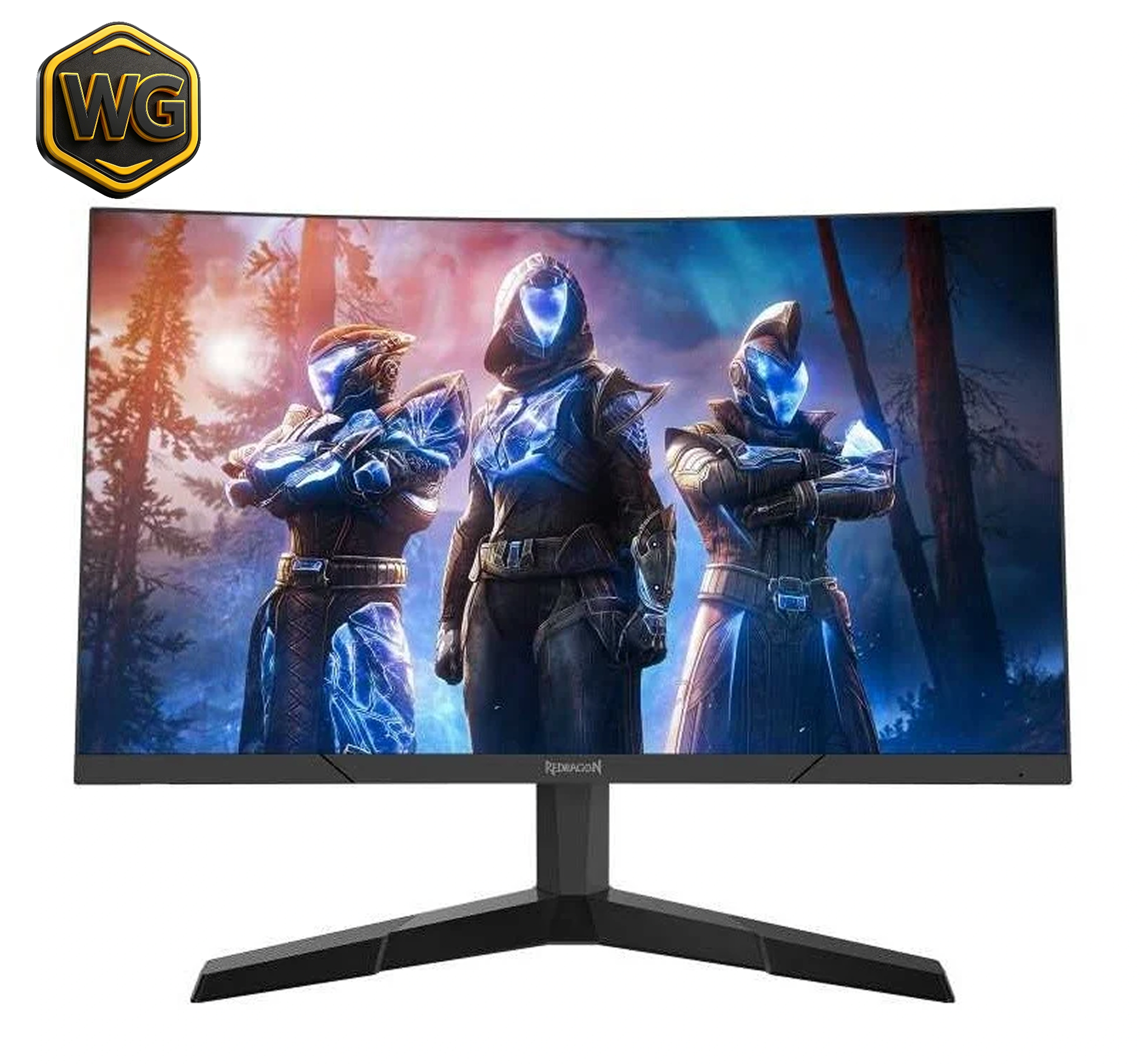 Redragon Pearl GM-24G3C (Black) 24"Inch 180Hz Curved 4ms Gaming Monitor price in Pakistan product image