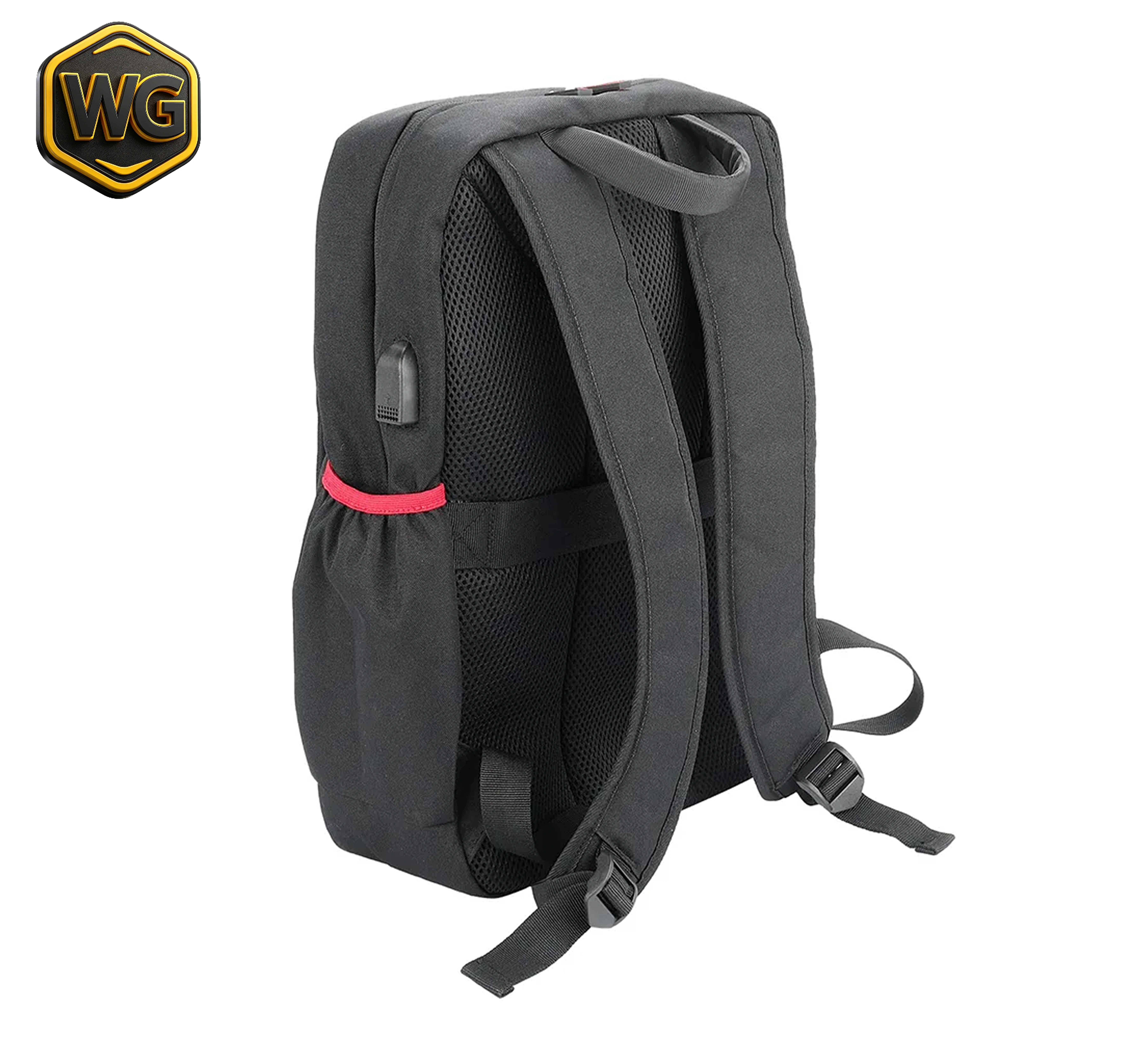 Buy Redragon Heracles GB-82 (Black & Red) 15.6″inch with USB-A Charging Port Multi-Compartment Backpack online in Pakistan at WaddaGamer