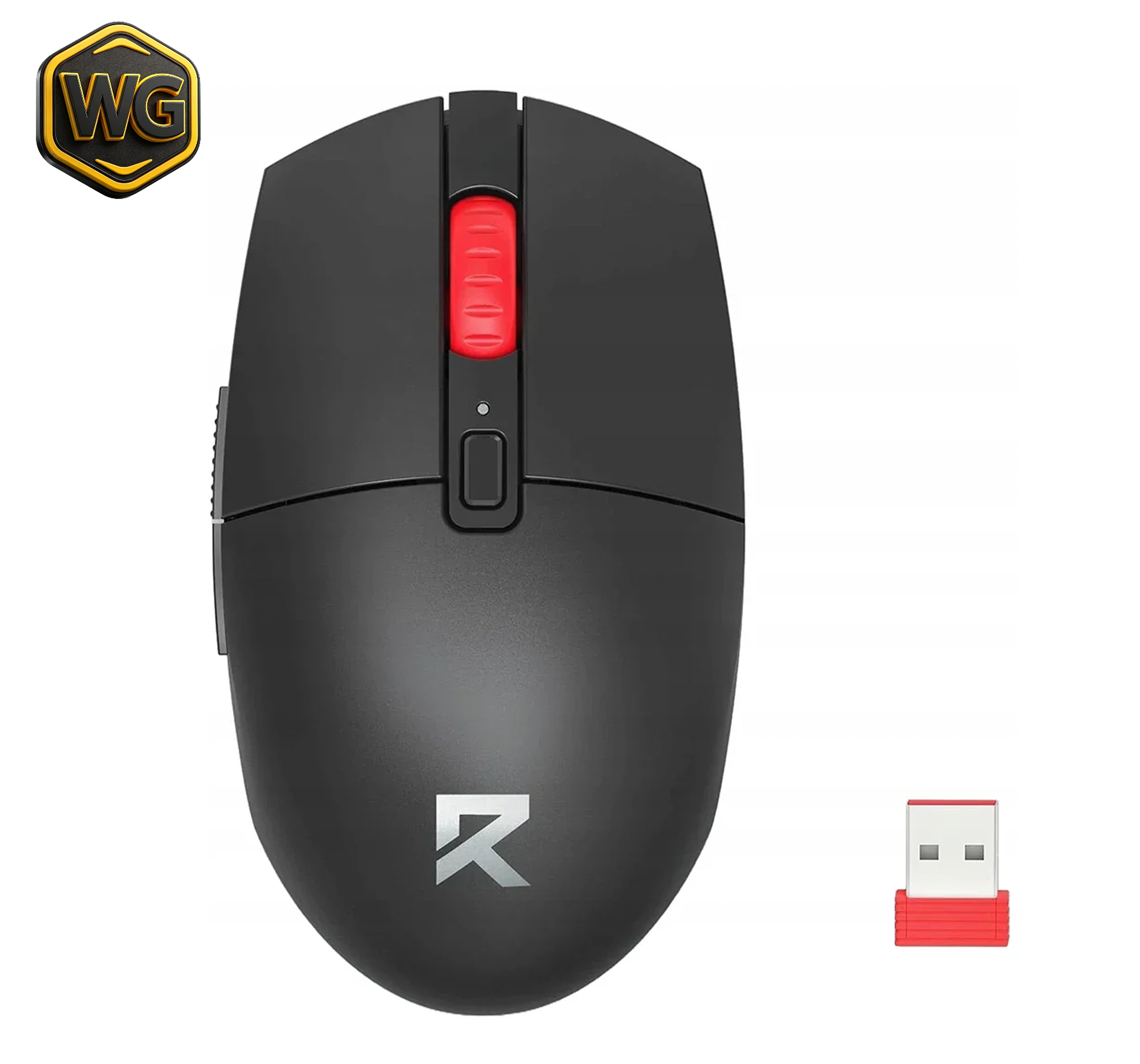 Redragon BM-2839 (Black & Red) 4K DPI with 6 Buttons Wireless Office Mouse price in Pakistan product image