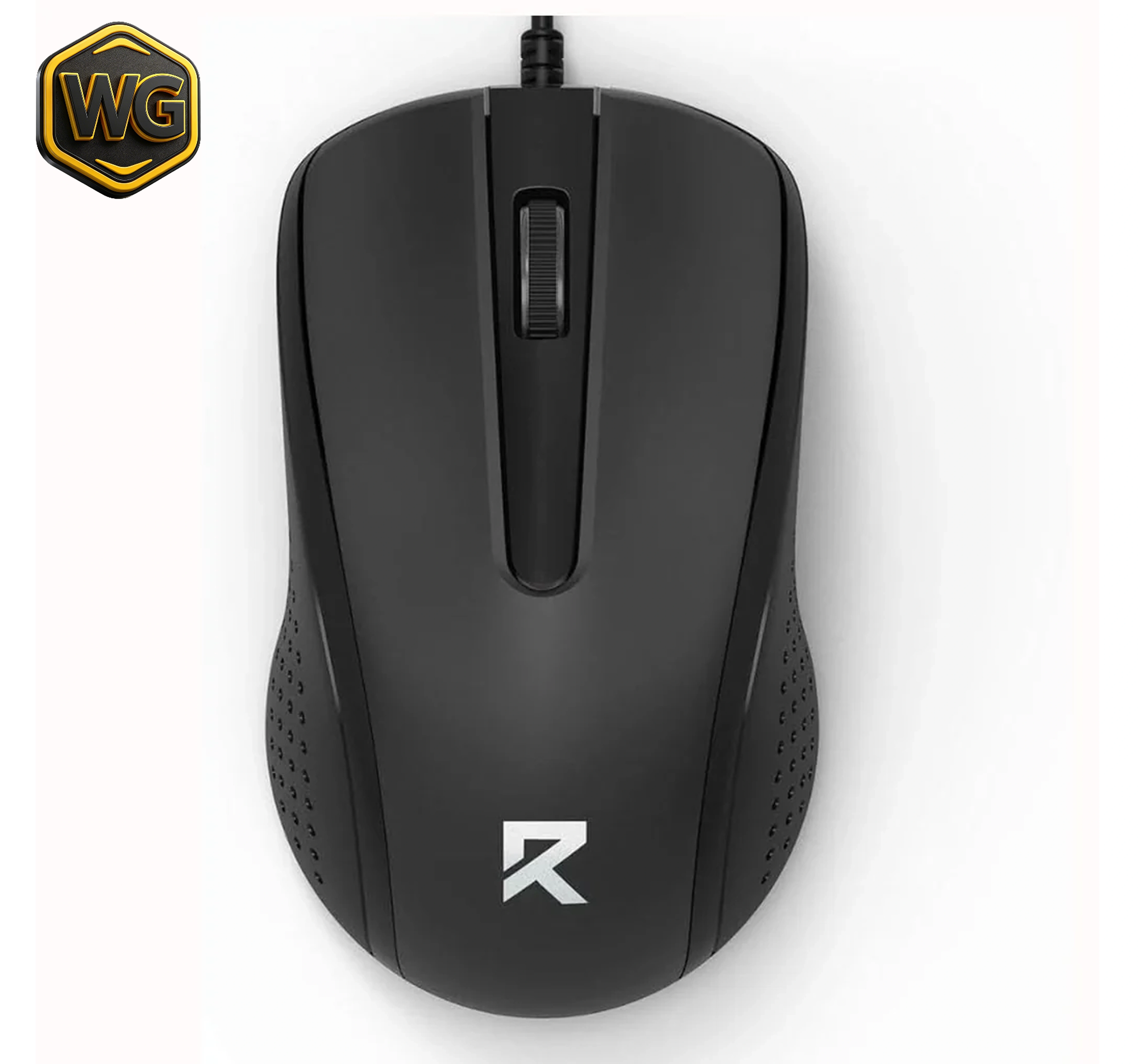 Redragon BM-4049 (Black) 1200 DPI Ergonomic Wired Optical Office Mouse price in Pakistan product image