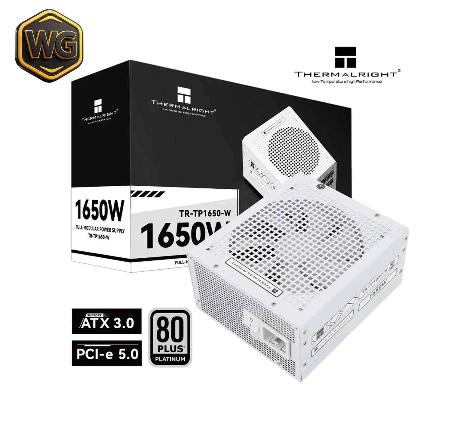 Thermalright TP-1650 (White) 1650W 80 Plus Platinum Fully Modular Power Supply price in Pakistan product image