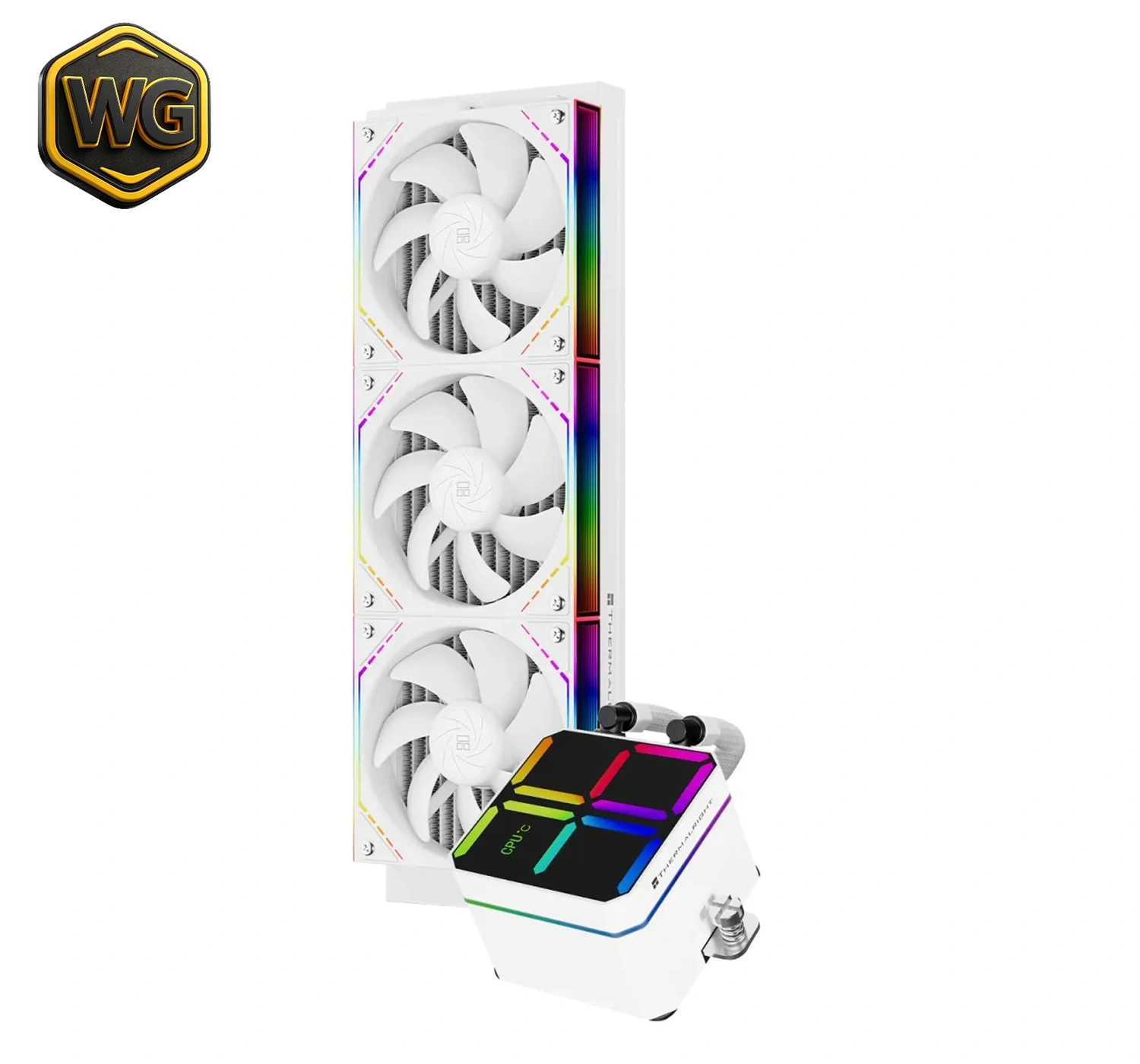 Thermalright Magic Qube 360 (White with ARGB) AIO Liquid CPU Cooler price in Pakistan product image