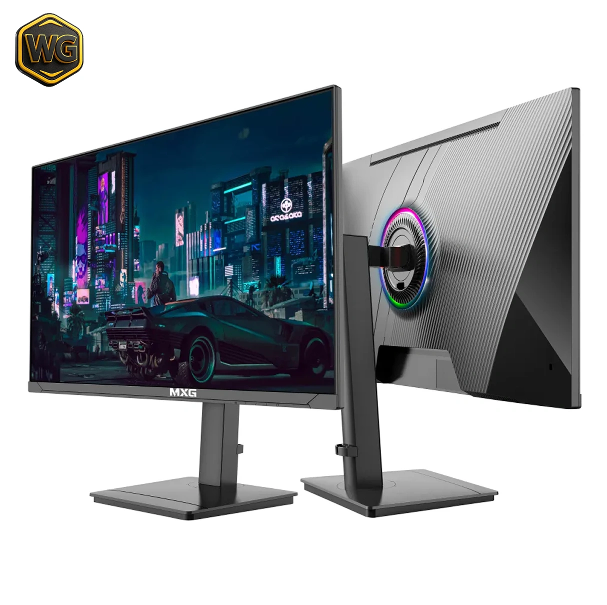 MXG G27IQ-18 (Graphite with RGB) 27″ QHD IPS 180Hz HDR Free Sync Gaming Monitor image 4