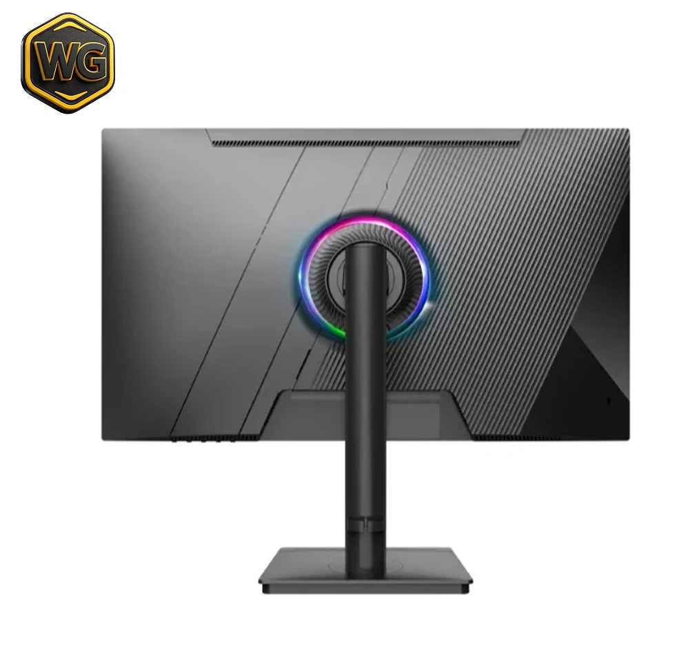 MXG screens MXG G27IU-16 (Graphite with RGB) 27″ 4K 160Hz IPS with Height Adjustable Stand Gaming Monitor front view