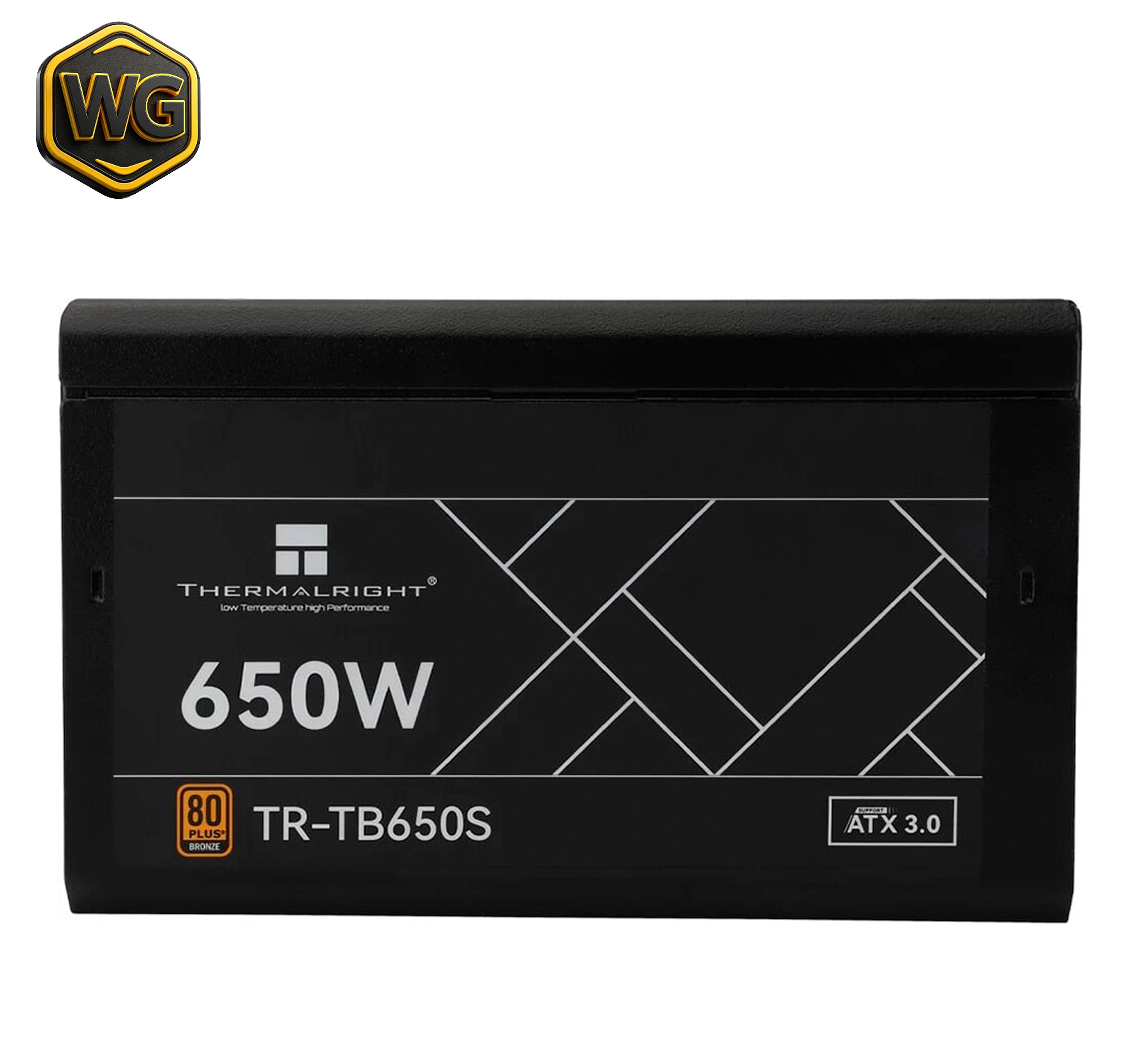 Thermalright TB-650S (Black) 650W 80 PLUS Bronze ATX 3.0 Non-Modular Power Supply