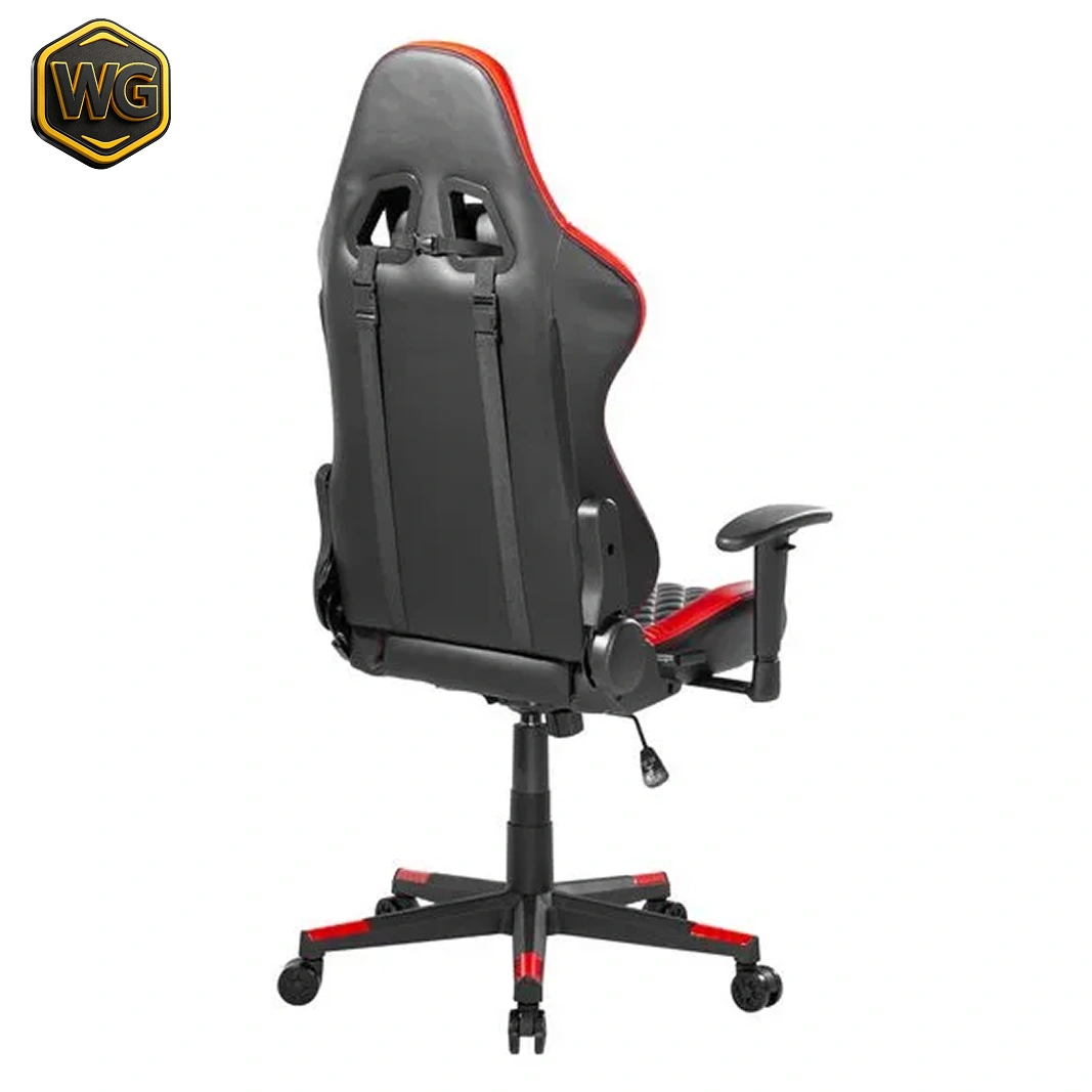 MXG GCH-01 (Black & Red) Large Diamond Quilted PU Gaming Chair