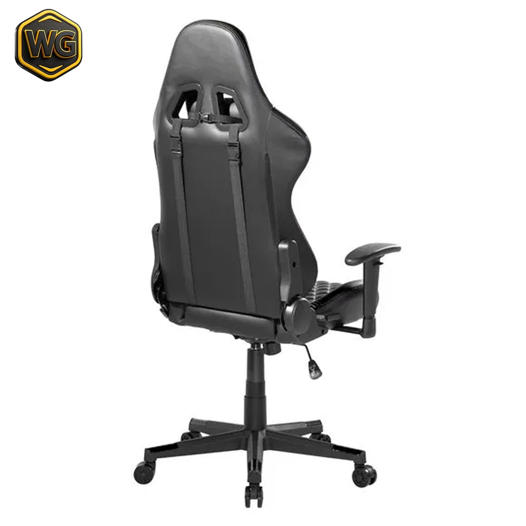 MXG GCH-01 (Black) Large Diamond Quilted PU Gaming Chair