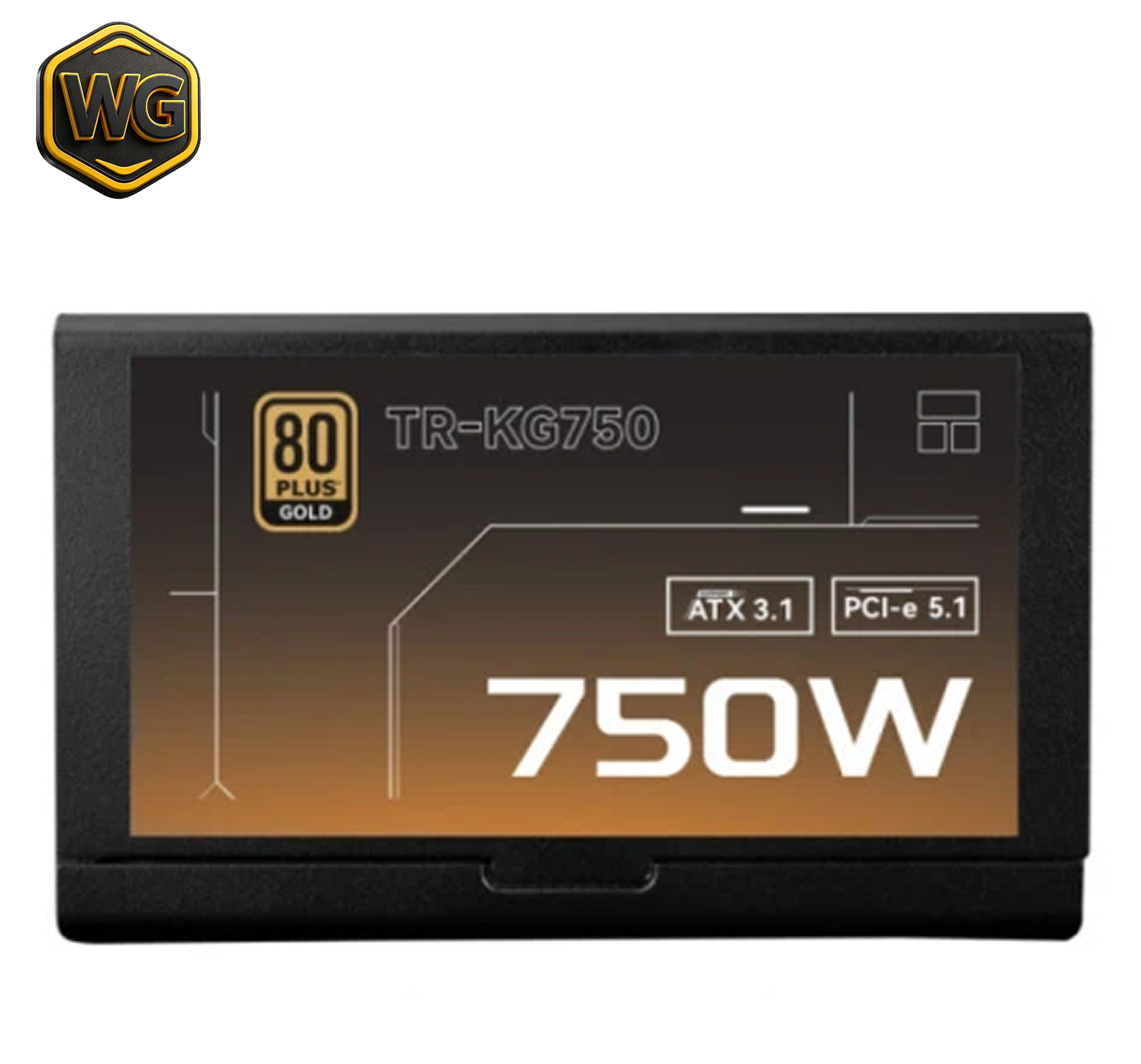 Thermalright KG750 (Black) 750W 80+ Gold ATX 3.1 Fully Modular Power Supply