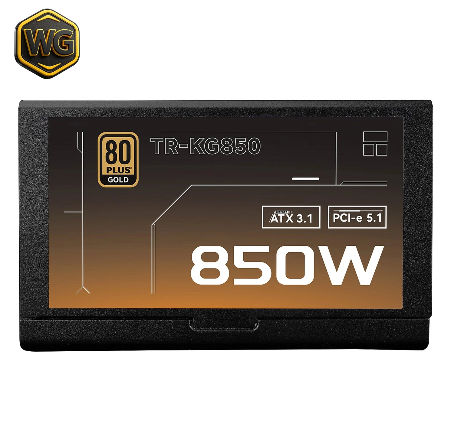 Thermalright KG850 (Black) 850W 80+ Gold ATX 3.1 Fully Modular Power Supply