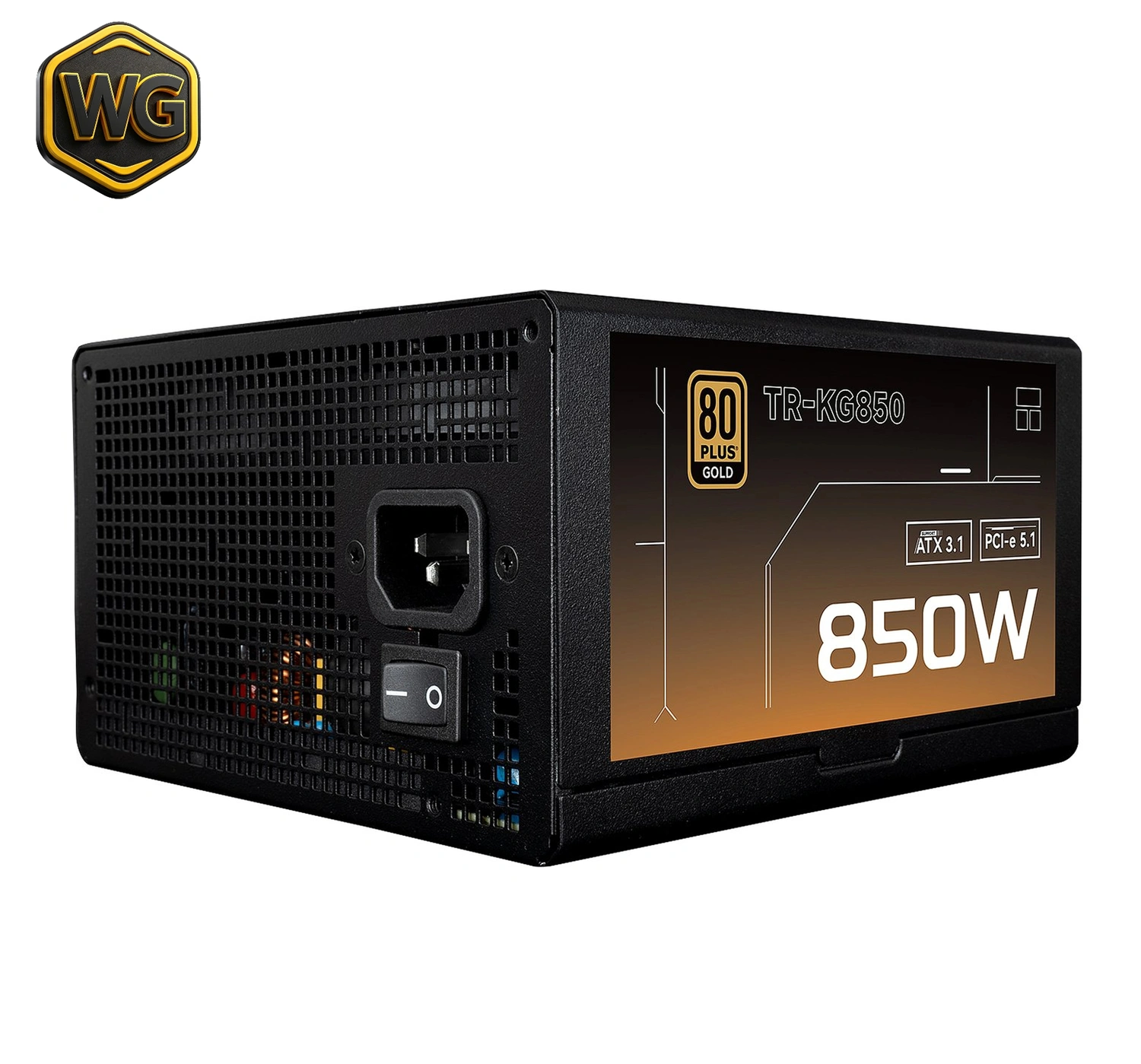 Buy Thermalright KG850 (Black) 850W 80+ Gold ATX 3.1 Fully Modular Power Supply online in Pakistan at WaddaGamer