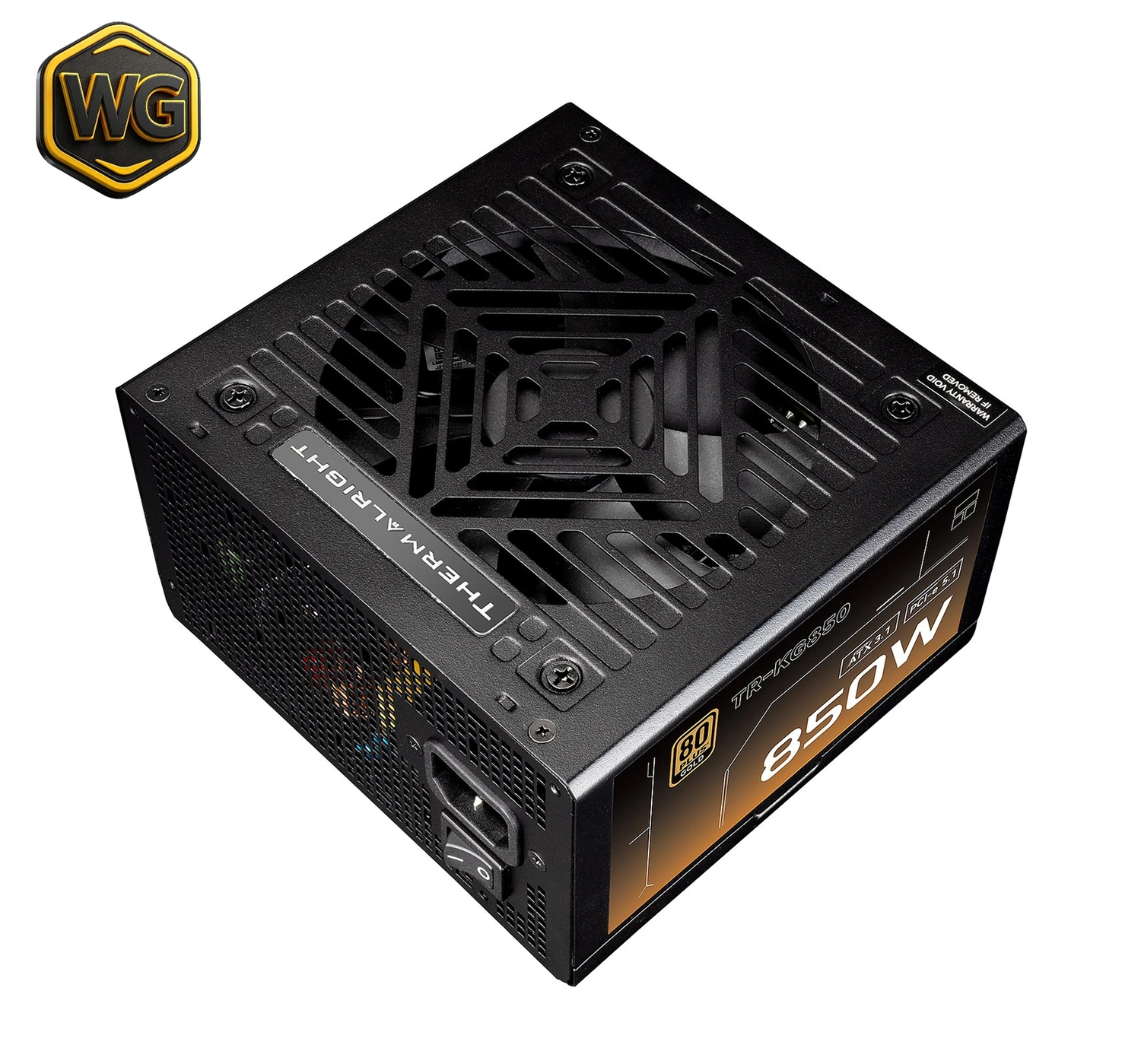 Thermalright KG850 (Black) 850W 80+ Gold ATX 3.1 Fully Modular Power Supply image 4