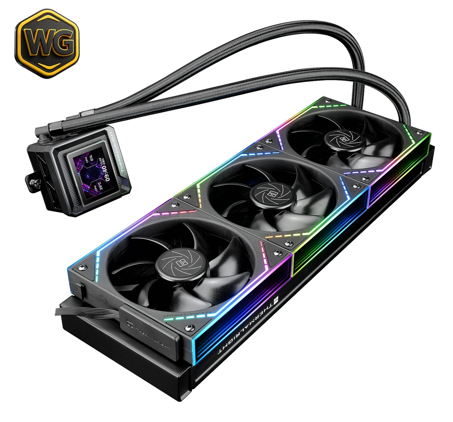 Buy Thermalright Frozen Warframe SE 360 (Black) V2 360mm AIO CPU Liquid Cooler online in Pakistan at WaddaGamer