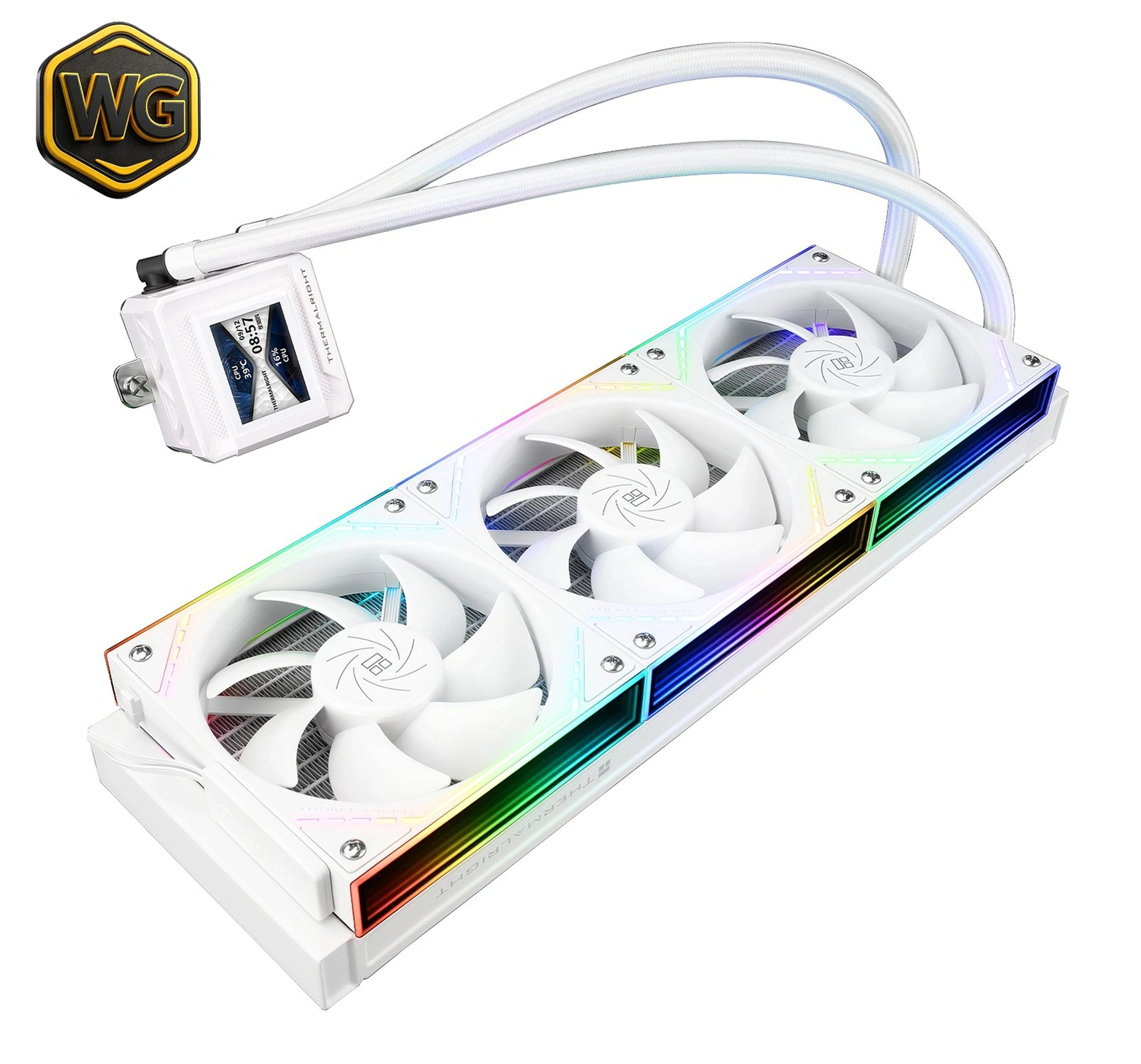 Buy Thermalright Frozen Warframe SE 360 (White) V2 360mm AIO CPU Liquid Cooler online in Pakistan at WaddaGamer