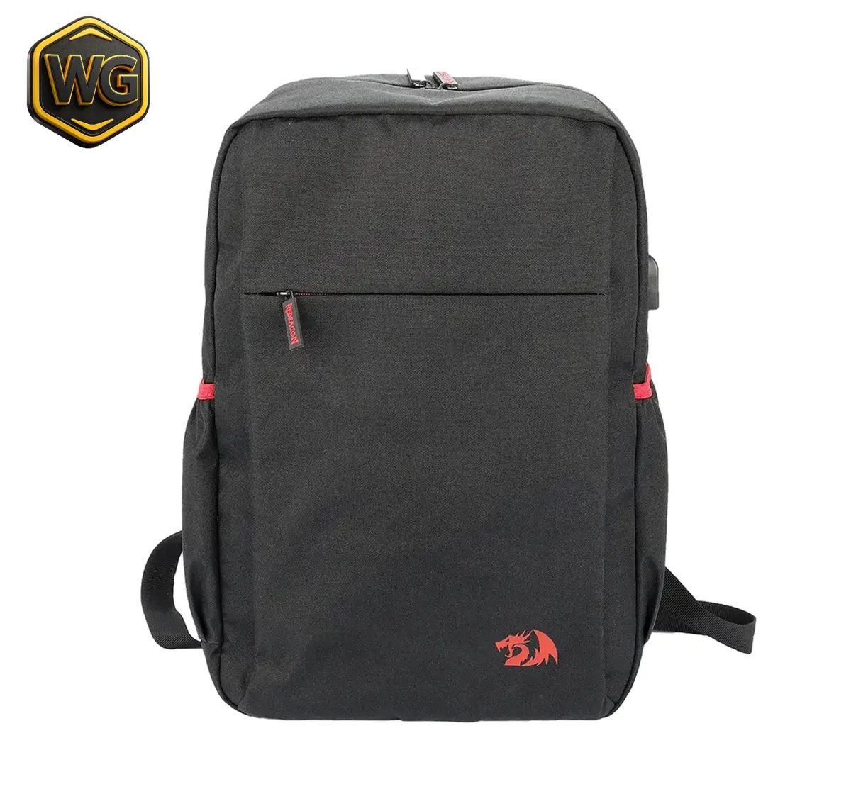 Redragon Heracles GB-82 (Black & Red) 15.6″inch with USB-A Charging Port Multi-Compartment Backpack price in Pakistan product image