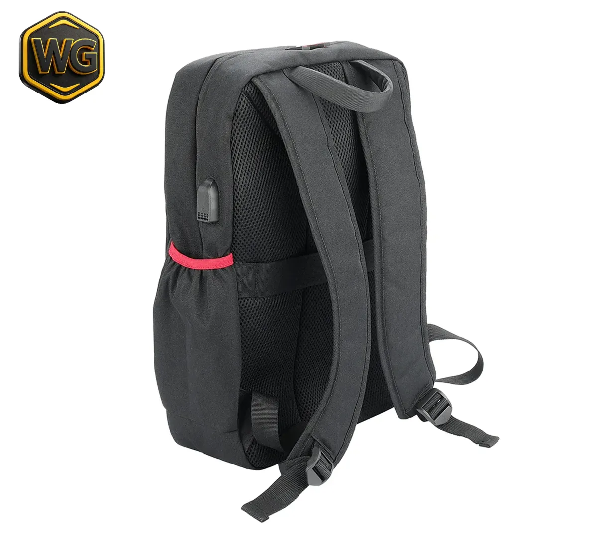 Buy Redragon Heracles GB-82 (Black & Red) 15.6″inch with USB-A Charging Port Multi-Compartment Backpack online in Pakistan at WaddaGamer