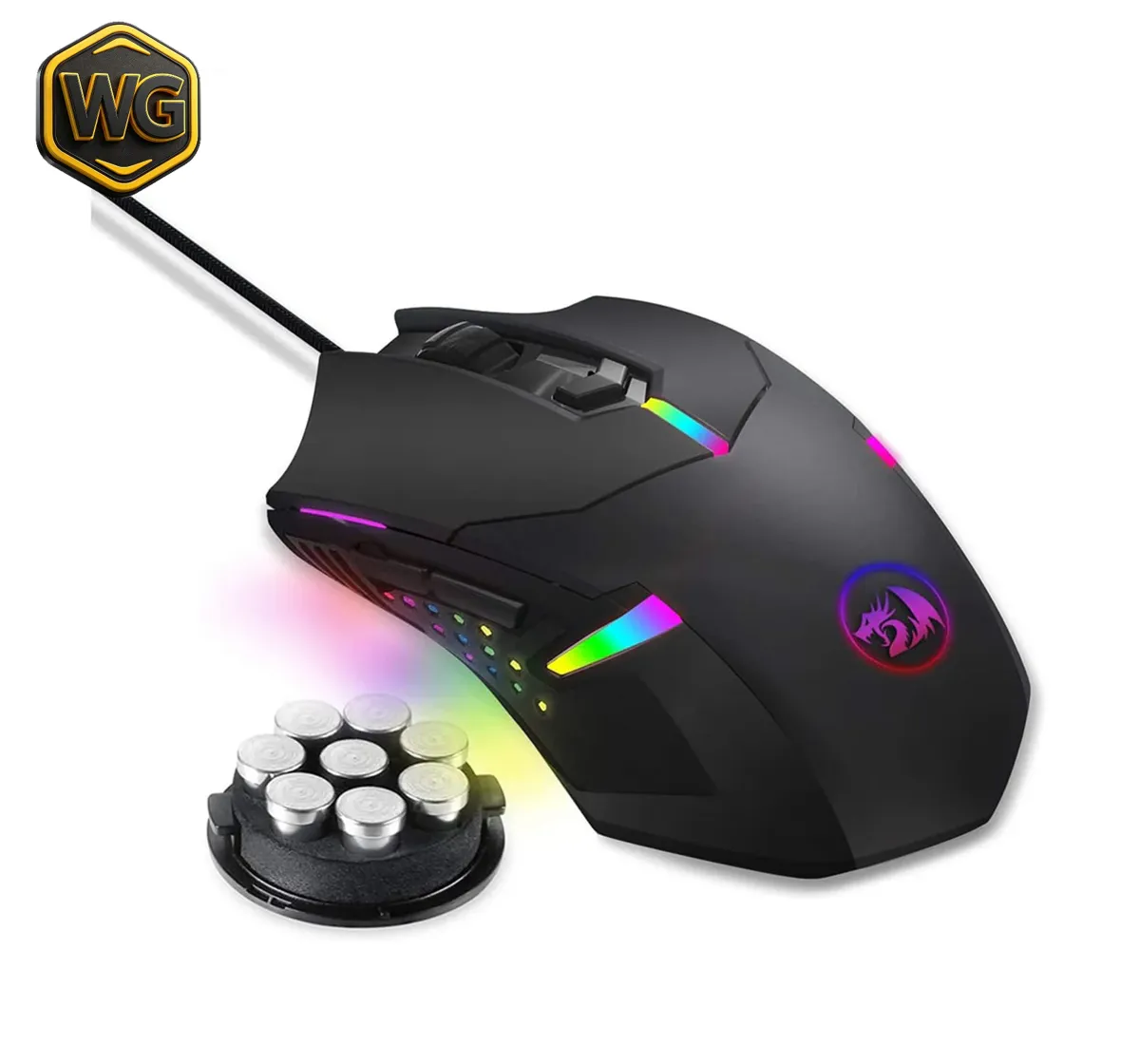 Redragon gaming mouse Redragon M601 Centrophorus Mouse front view