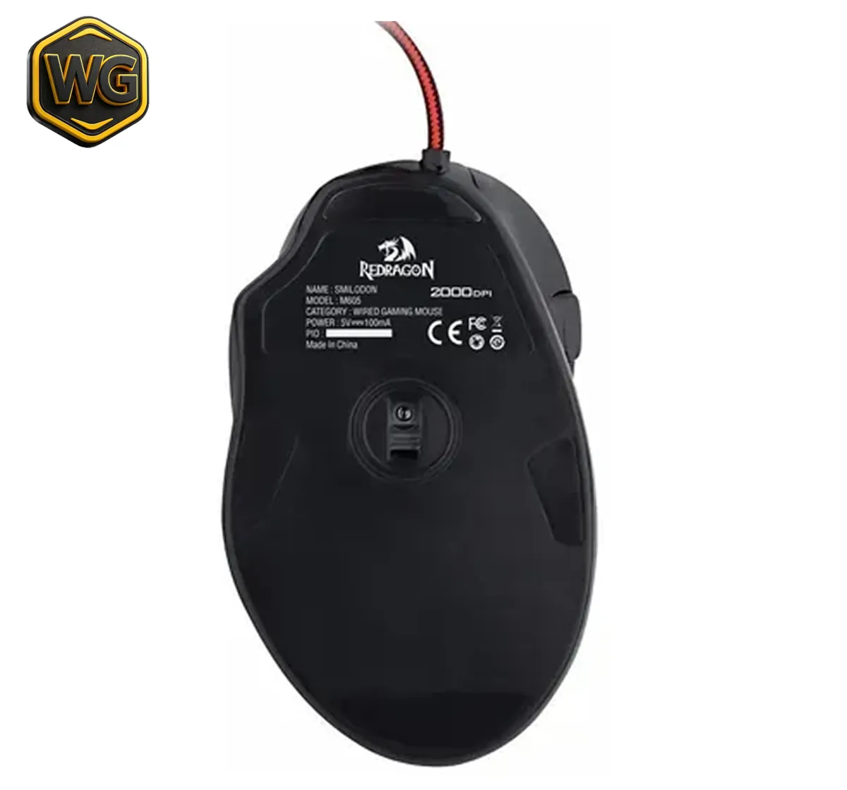 Redragon pc gear Redragon M605 Smilodon Wired Mouse front view