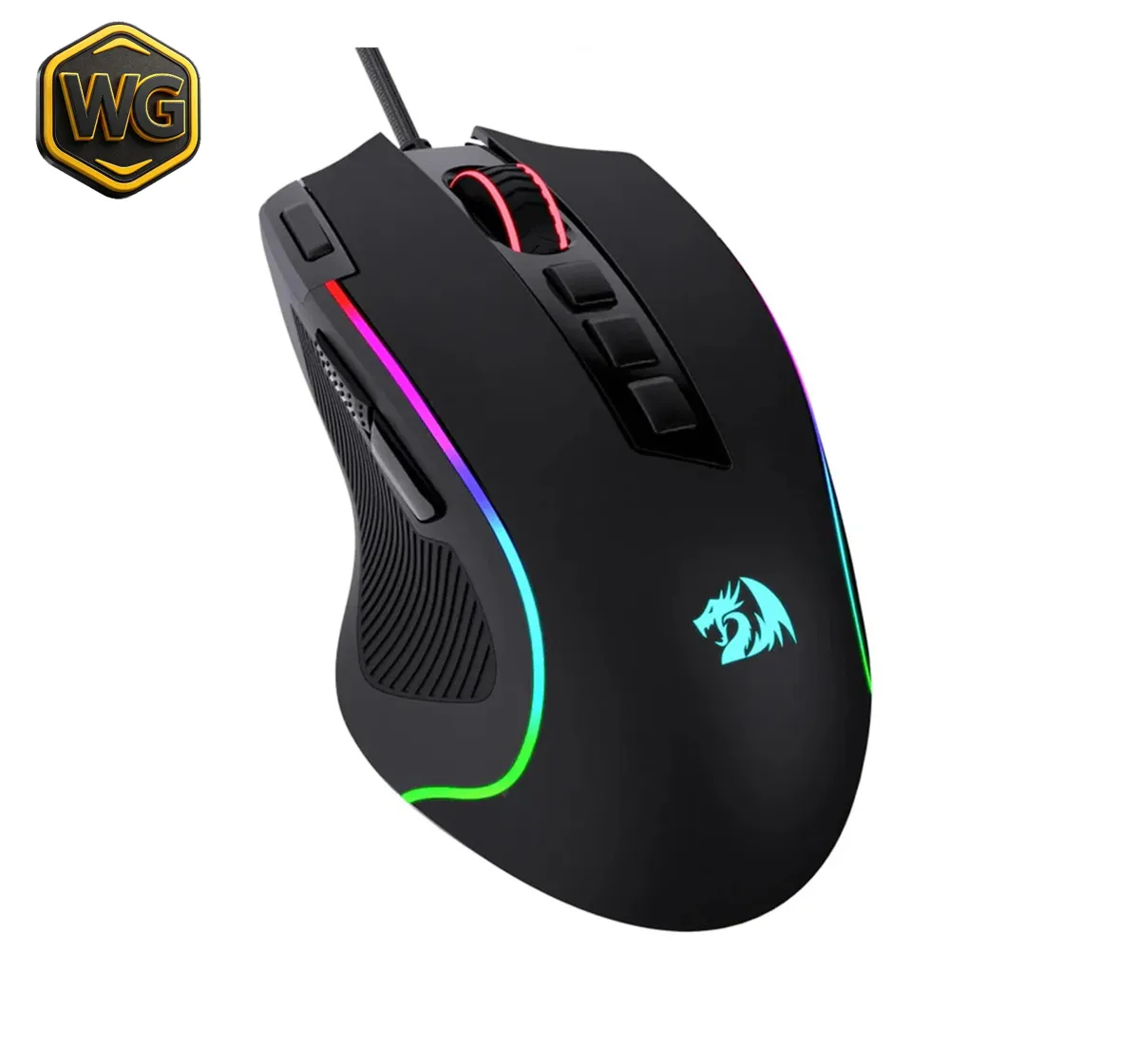 Redragon pc gear Redragon M612 Predator Black Mouse front view