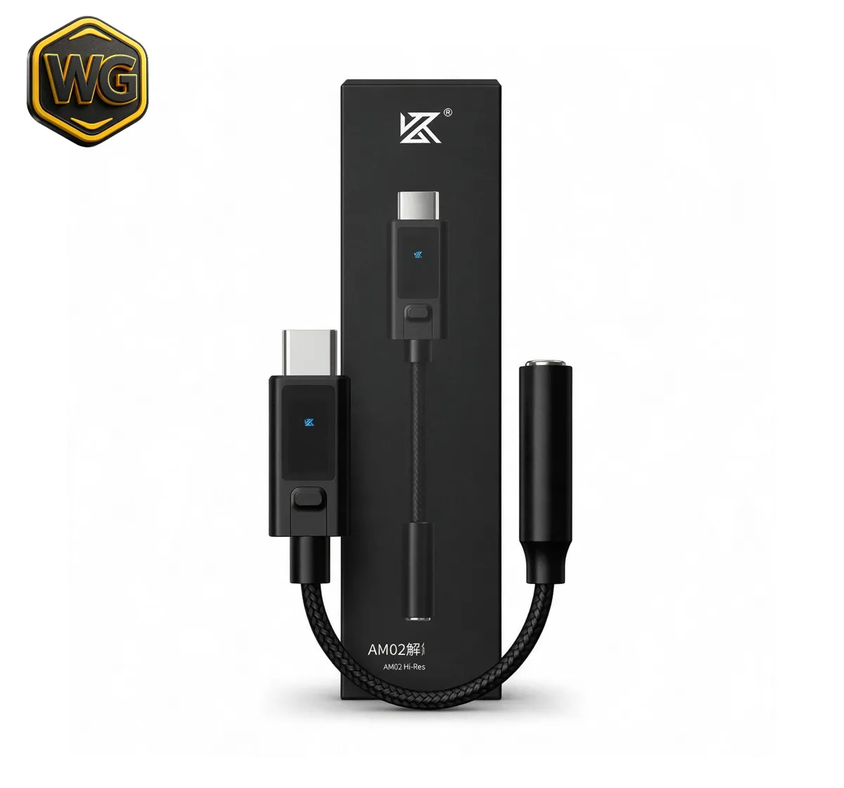 KZ AM02 Portable DAC Amp with EQ Controls price in Pakistan product image