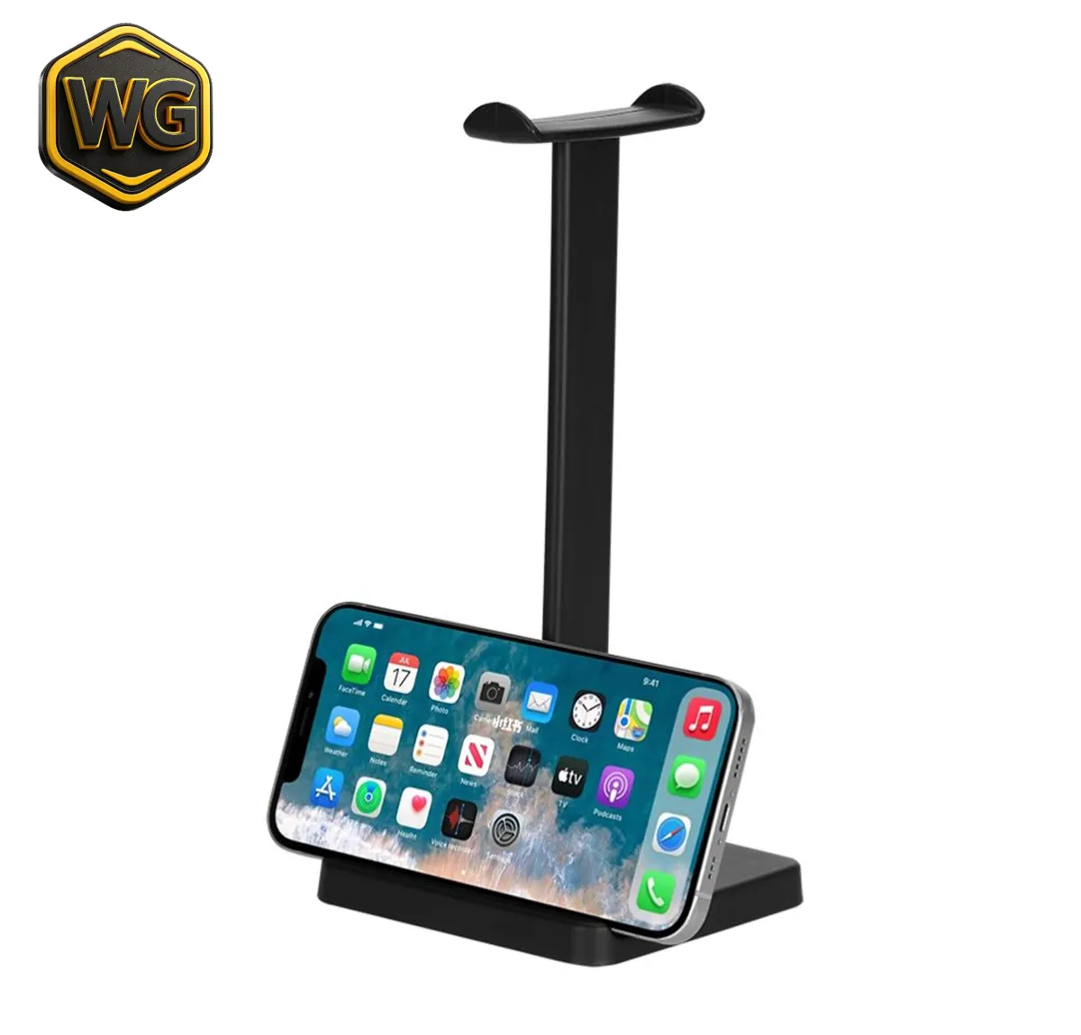Buy Xtrike Me HT-08 Black Gaming Headset Stand & Phone Holder online in Pakistan at WaddaGamer