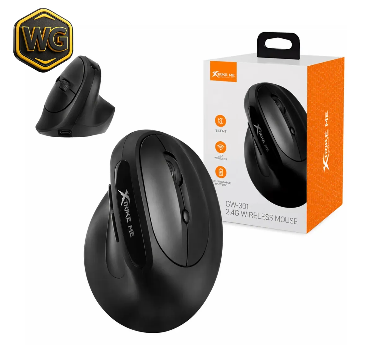 Xtrike Me GW-301 Wireless Rechargeable Gaming Mouse price in Pakistan product image