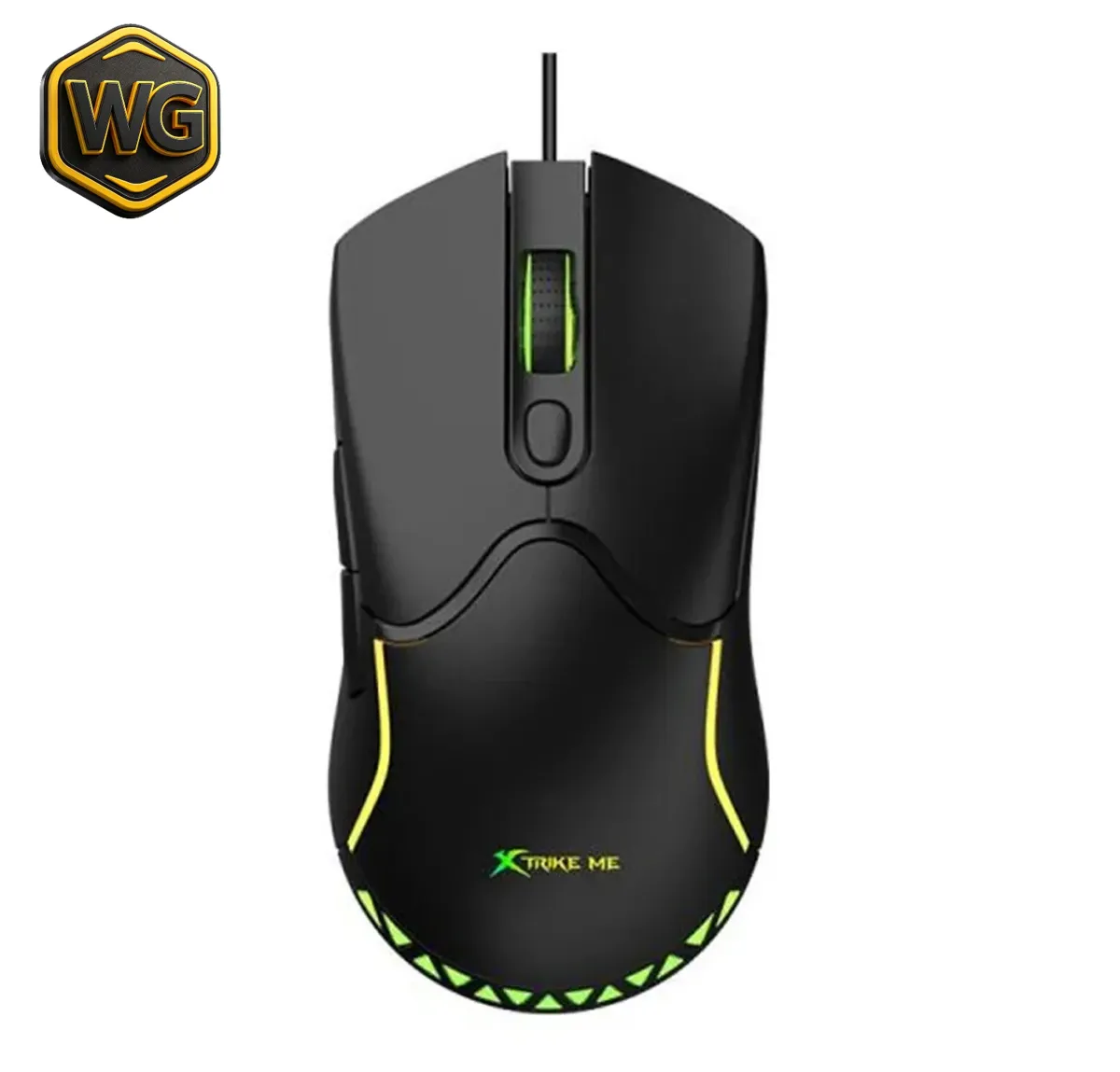 Xtrike Me pc gear Xtrike Me GM-217 RGB Wired Gaming Mouse front view