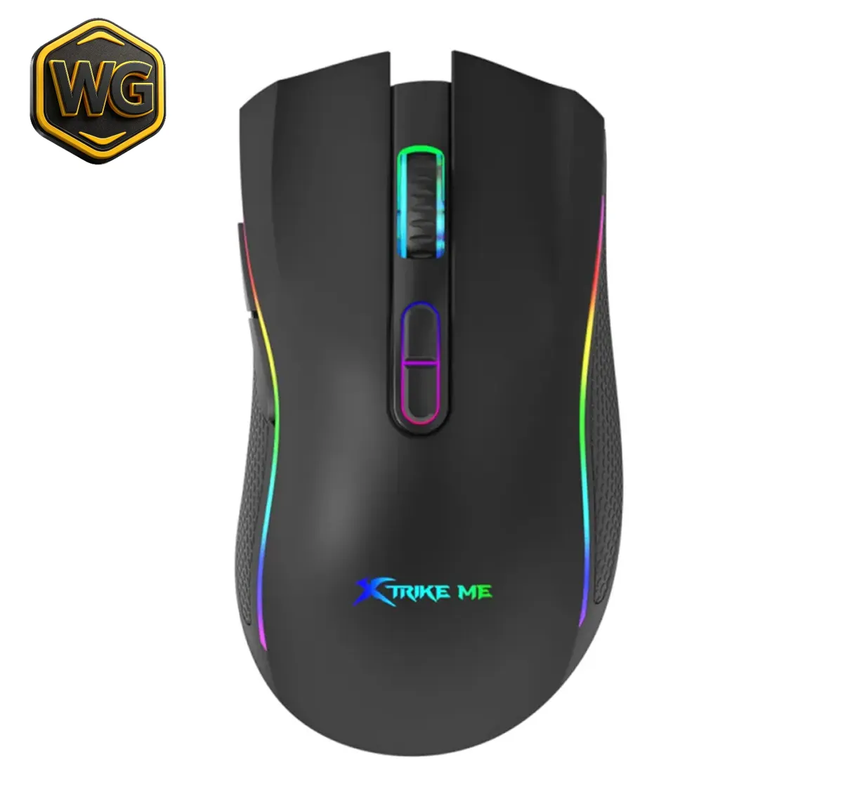 Xtrike Me pc gear Xtrike Me GM-314 RGB Wired Gaming Mouse front view