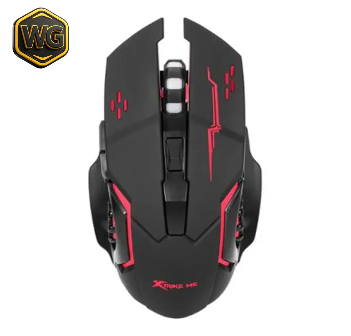 Xtrike Me pc gear Xtrike Me GW-601 RGB Wireless Gaming Mouse 3200 DPI front view