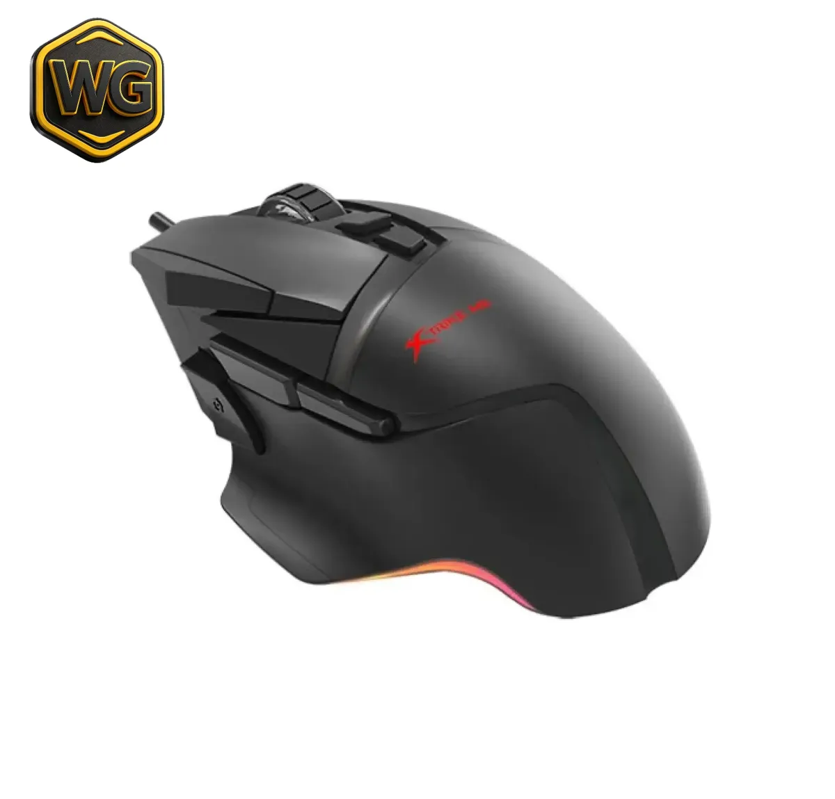 Xtrike Me pc gear Xtrike Me GM502 RGB Wired Gaming Mouse 12800 DPI front view