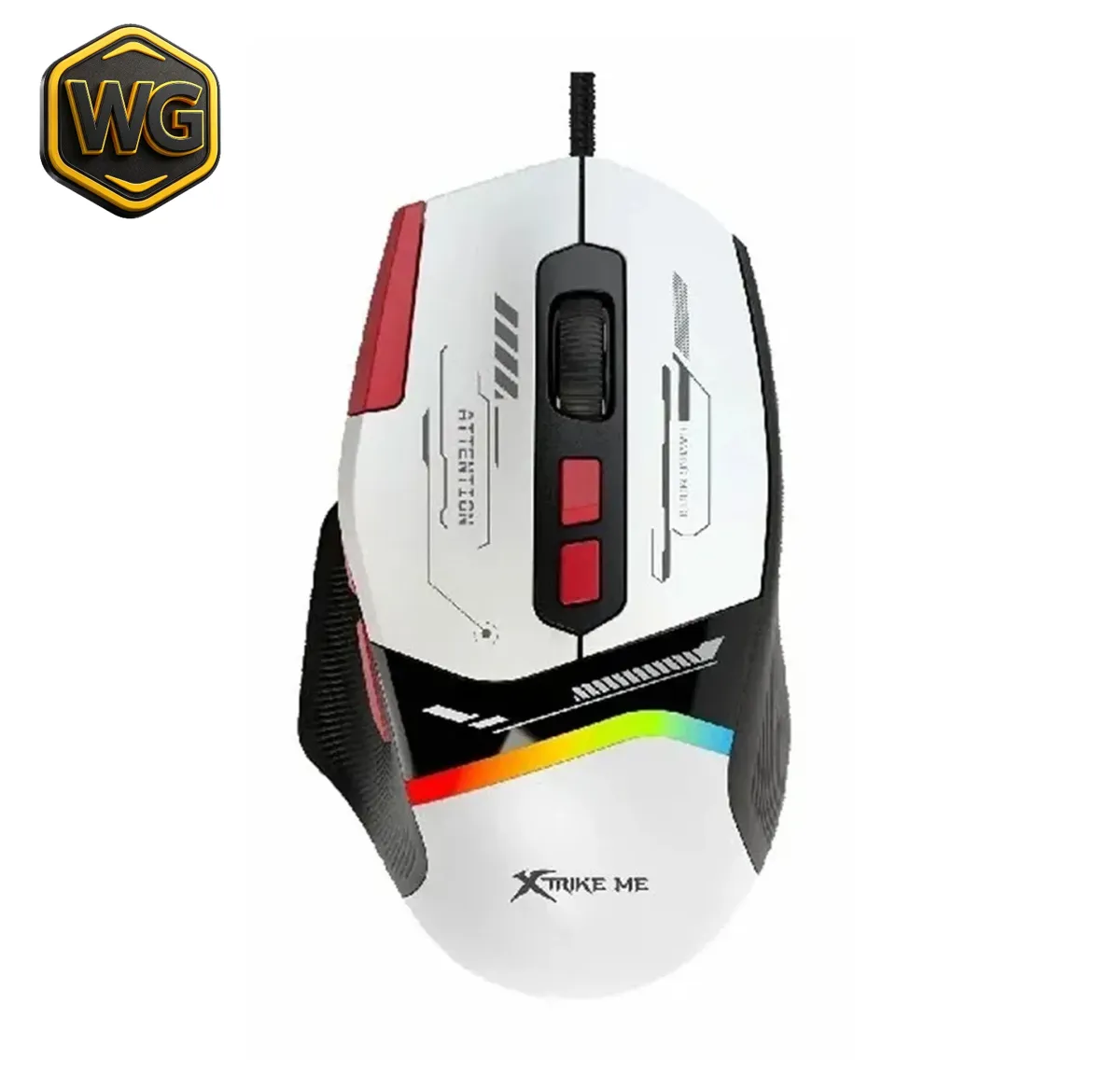 Xtrike Me GM-323 RGB Wired Gaming Mouse 12800 DPI price in Pakistan product image