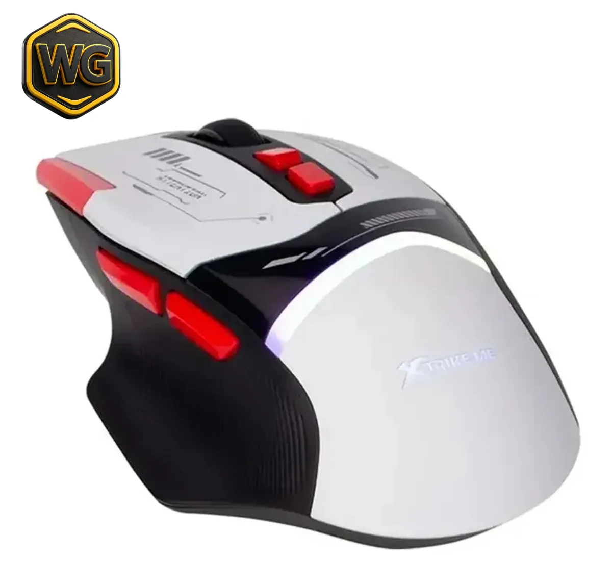 Xtrike Me pc gear Xtrike Me GM-323 RGB Wired Gaming Mouse 12800 DPI front view