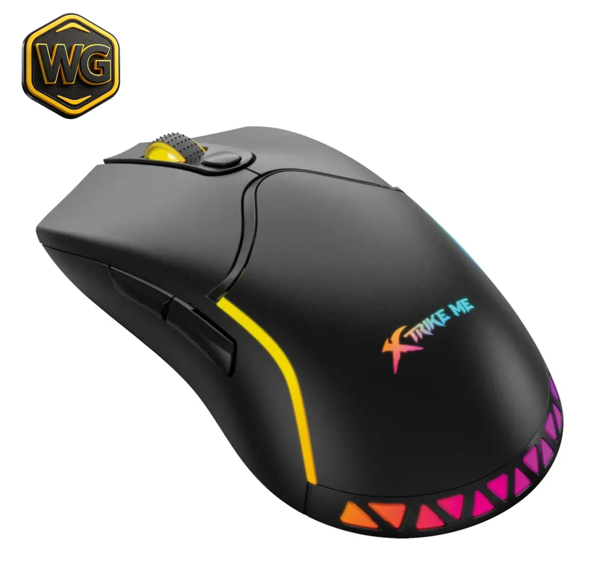 Xtrike Me pc gear Xtrike Me GW-610 RGB Wireless Gaming Mouse front view