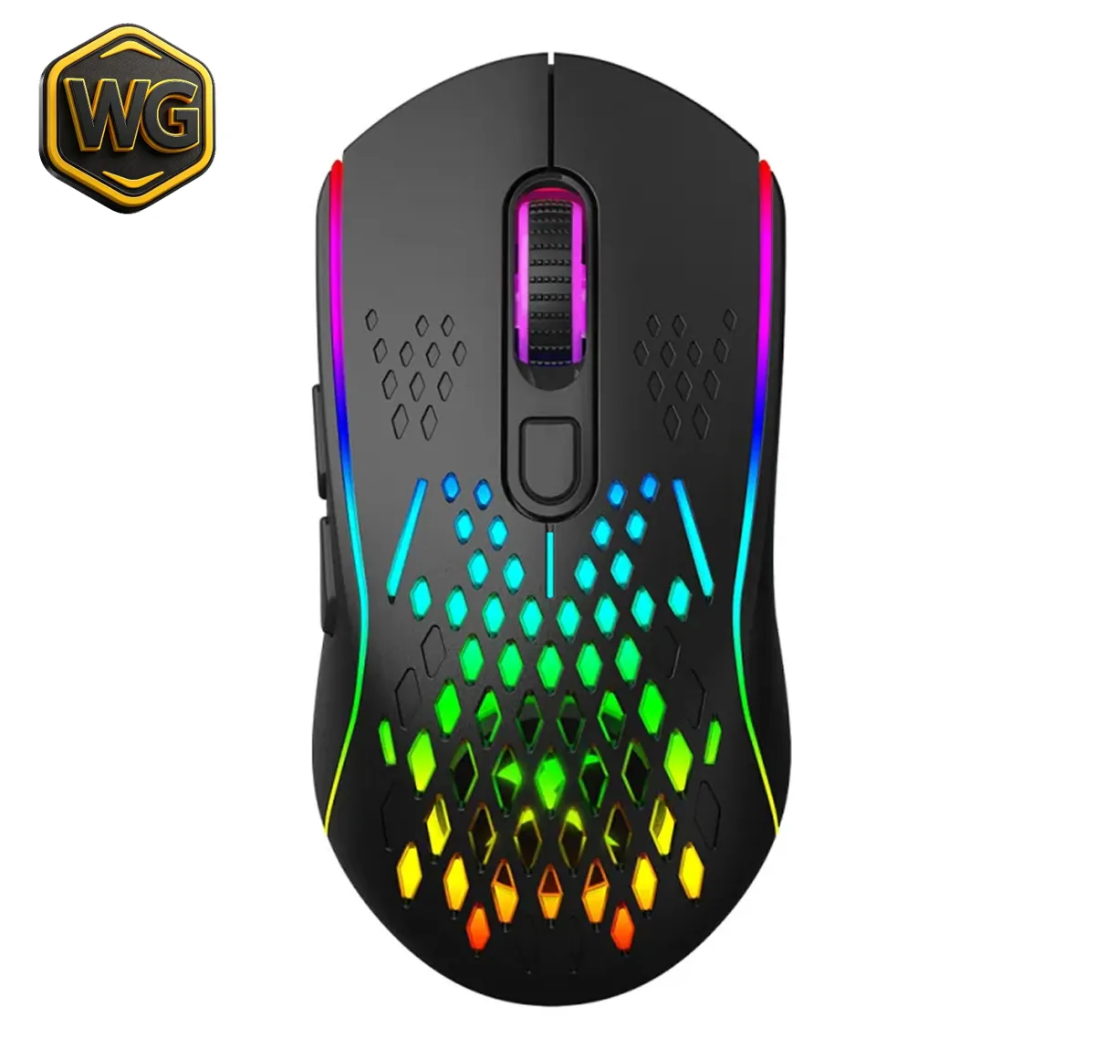 Xtrike Me pc gear Xtrike Me GW-611 RGB Wireless Gaming Mouse front view