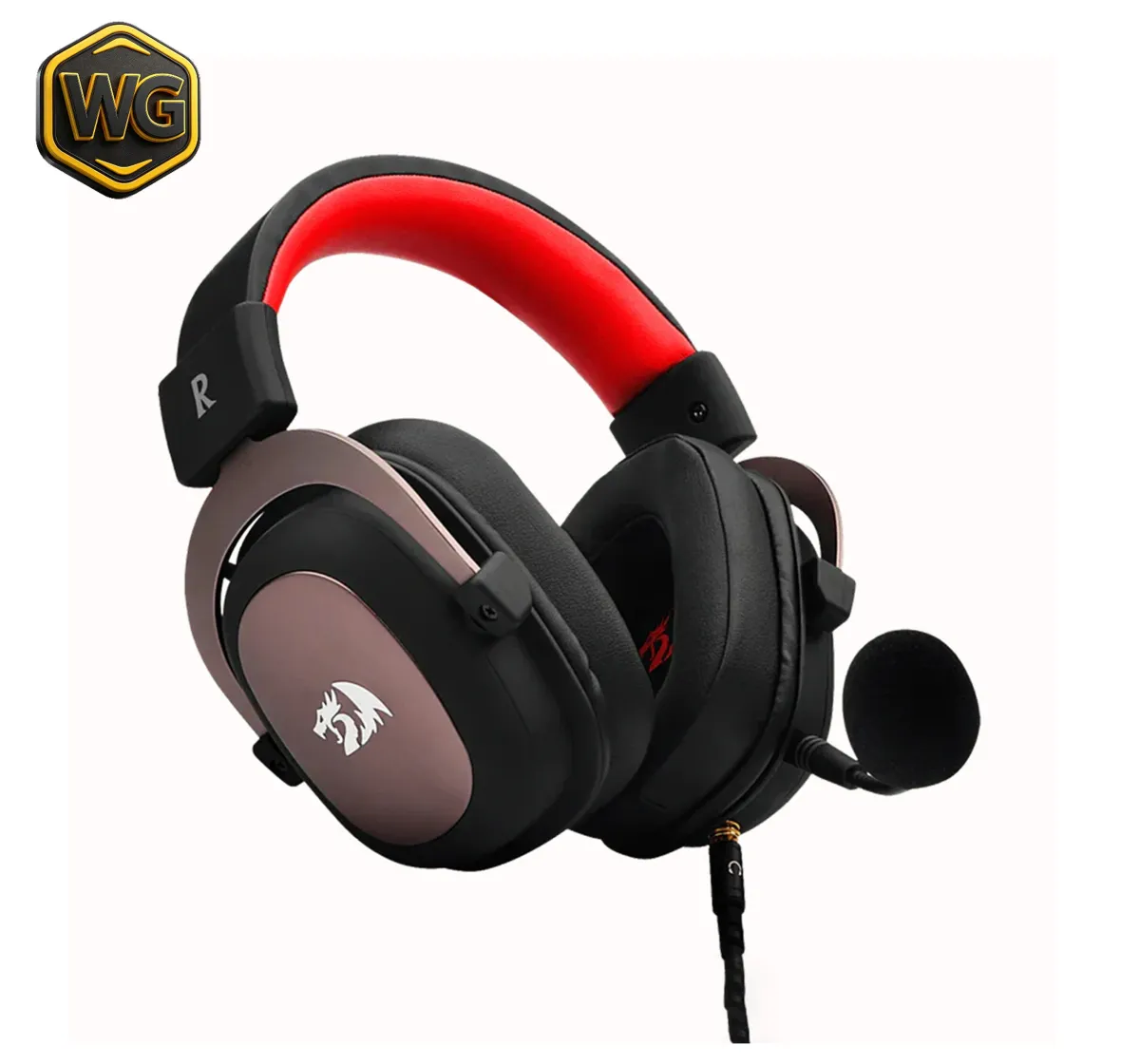 Redragon audio Redragon H510-1 Zeus 2 Dual Headset front view