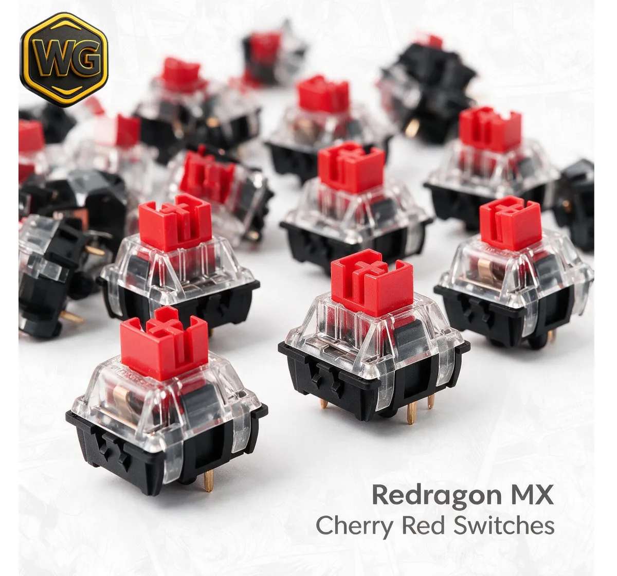 Redragon MX (Cherry Red) Switches xc