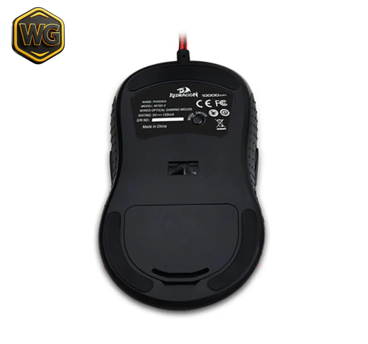 Redragon pc gear Redragon M702-2 Phoenix 2 Wired Mouse front view