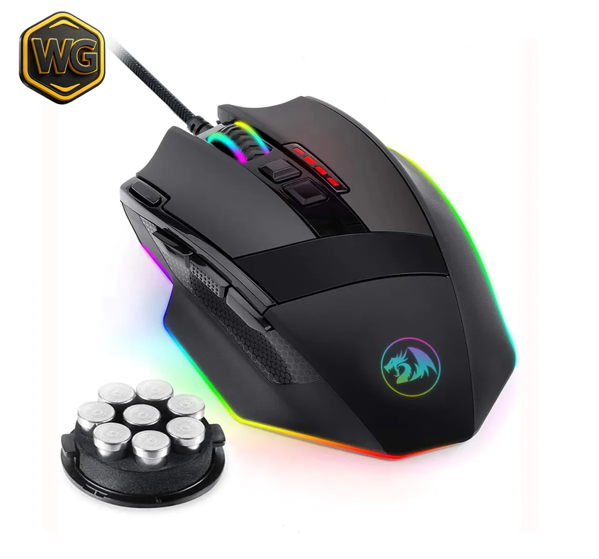 Redragon pc gear Redragon M801 Sniper Wired Mouse front view