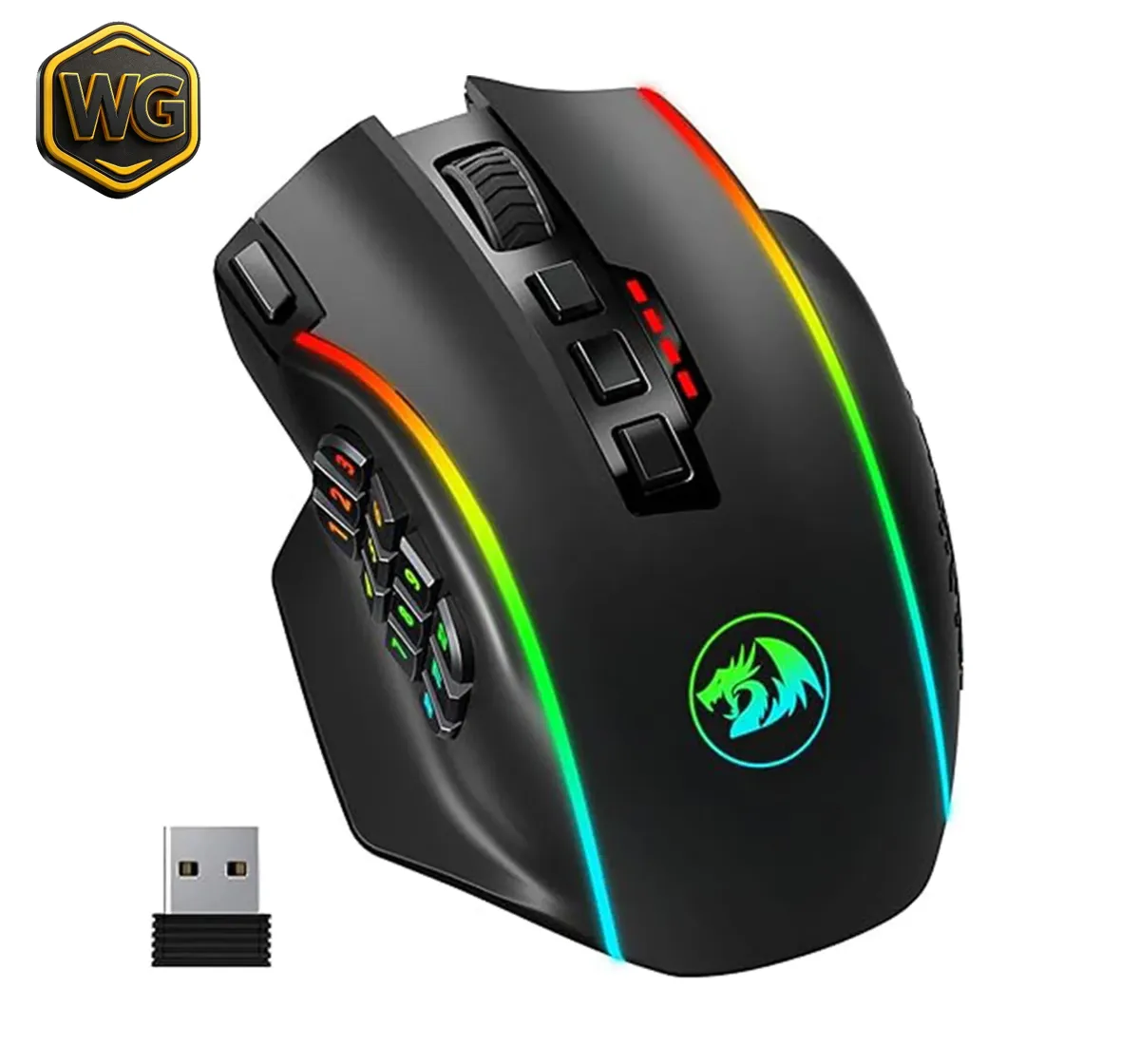 Buy Redragon M901P-KS Perdition Pro Mouse online in Pakistan at WaddaGamer