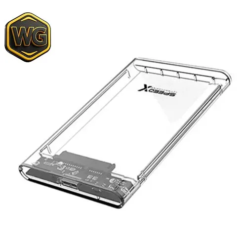 Speedx accessories Speedx HD-2025U3 2.5-Inch HDD Enclosure USB 3.0 front view